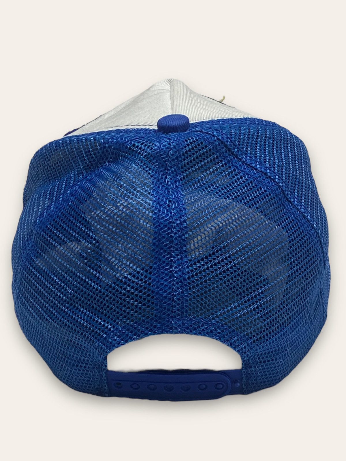 Hat Club Vintage THE INDIAN SKELETON DRINK White Blue Cap Y2K Size ONE SIZE - 5 Thumbnail