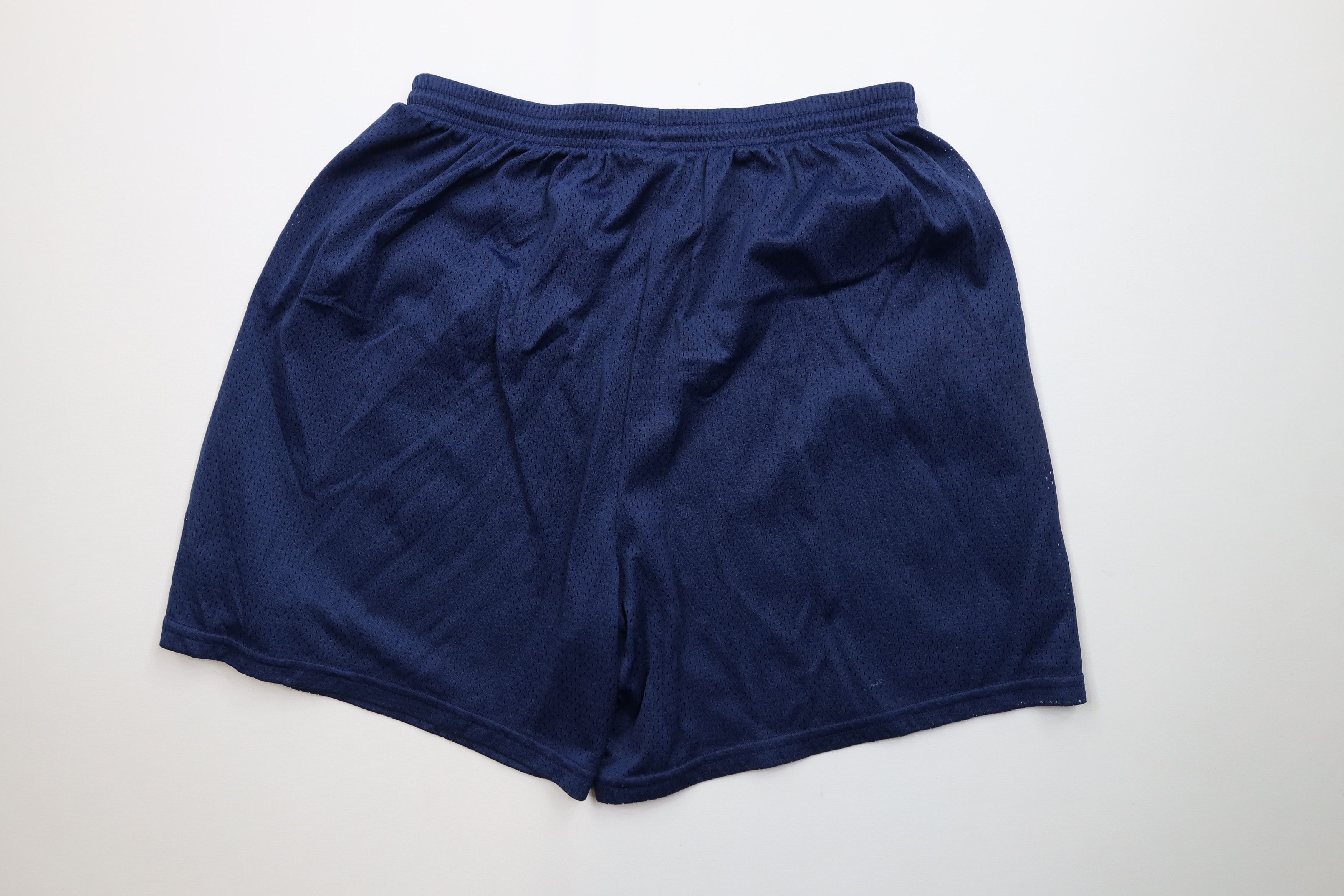 Nike Vintage 90s Nike Mini Swoosh Above Knee Mesh Shorts Nylon Size US 36 / EU 52 - 8 Thumbnail