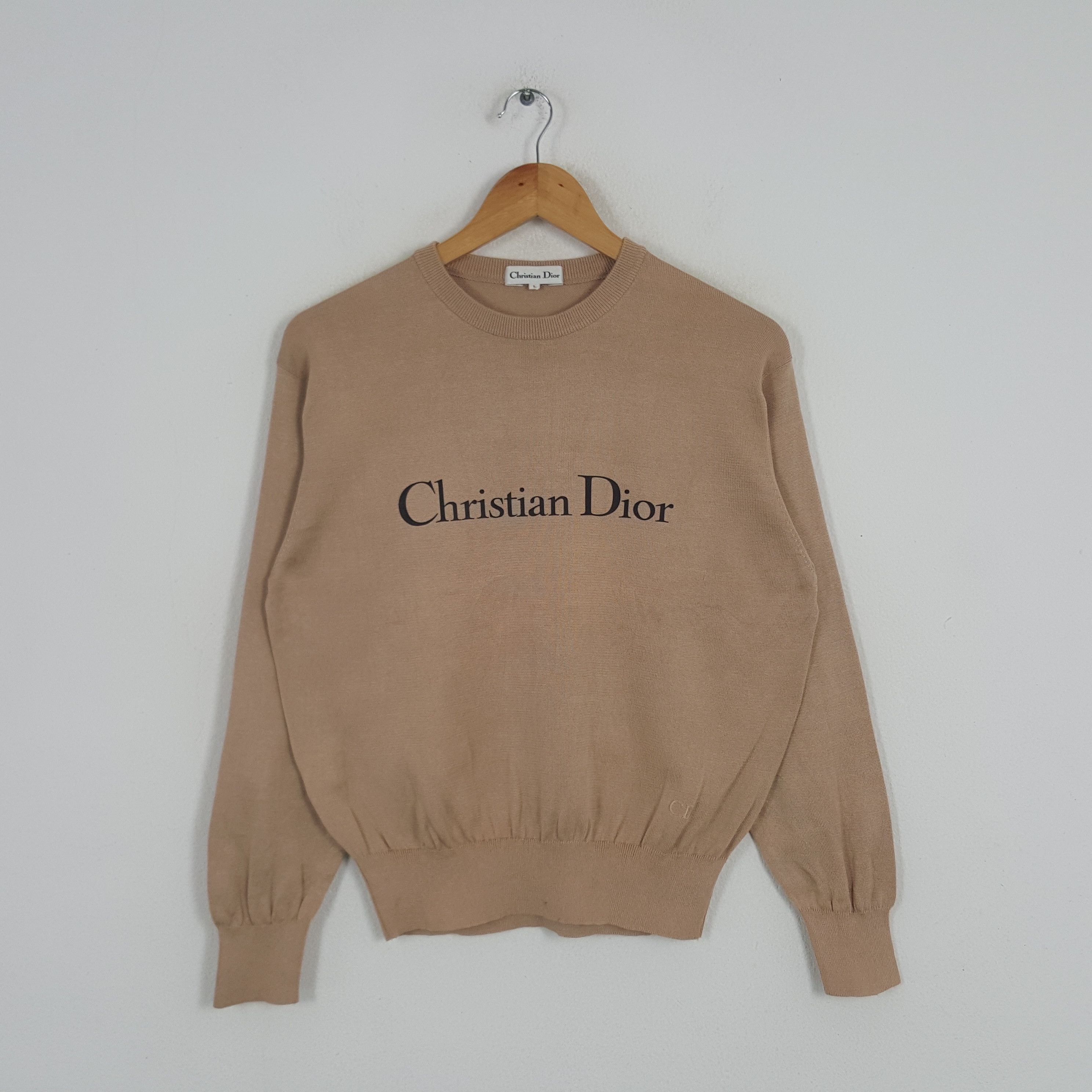 Christian Dior Monsieur × Vintage Vintage Christian Dior Italian Designer Sweatshirt Size US S / EU 44-46 / 1 - 1 Thumbnail
