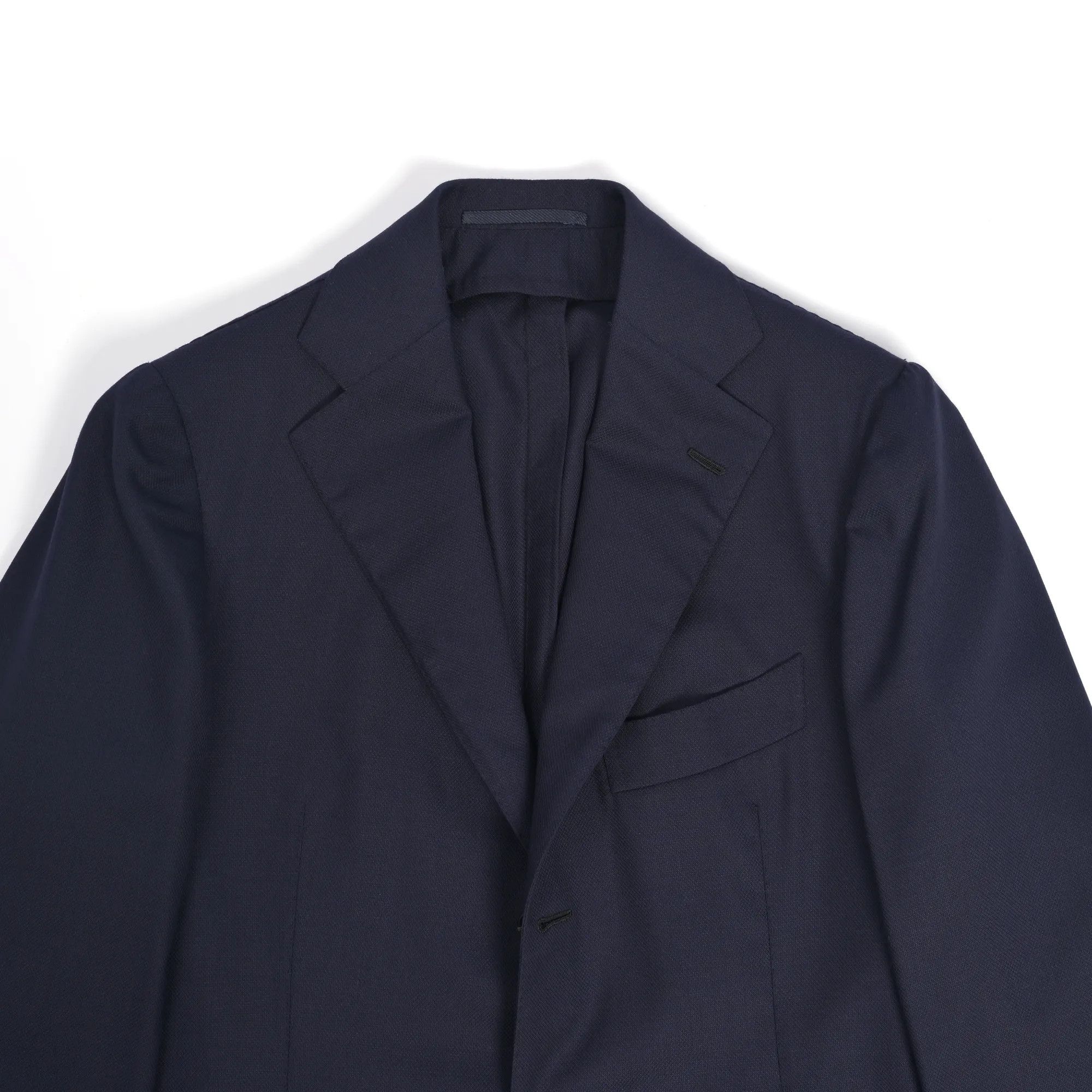 Cesare Attolini CESARE ATTOLINI navy unlined jacket (44 EU) Size 34R - 2 Thumbnail