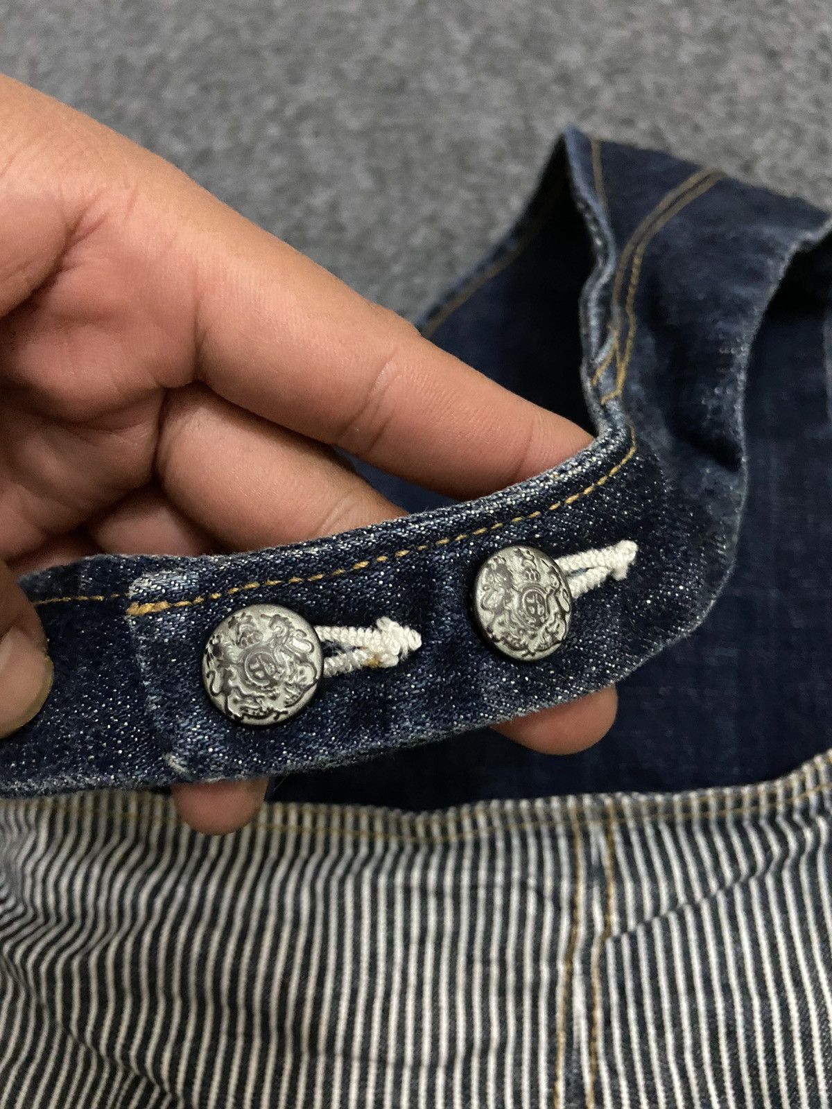 Japanese Brand × Vintage Vintage Y2K tyte denim vest women Size XS / US 0-2 / IT 36-38 - 5 Thumbnail