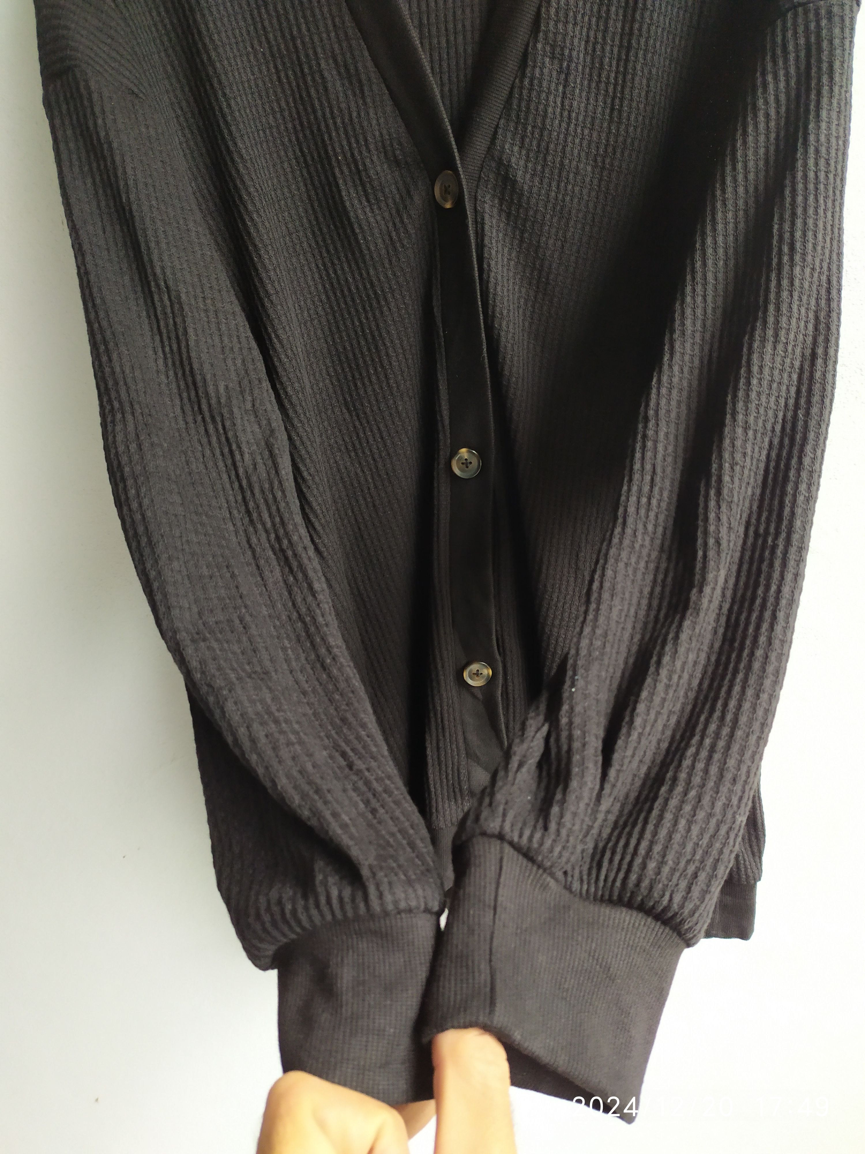 Japanese Brand Japanese BLack Cardigan Size US L / EU 52-54 / 3 - 5 Thumbnail