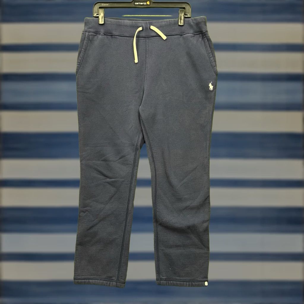 Polo Ralph Lauren Polo Ralph Lauren Sweatpants Mens Large Drawstring Comfort Lounge Thick Blue Polo Ralph Lauren Sweatpants Mens L Blue Athleisure Logo 2000s Size US L / EU 52-54 / 3 - 1 Thumbnail