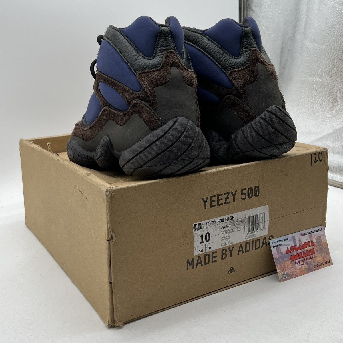 Adidas Yeezy 500 high Tyrian Size US 10 / EU 43 - 4 Thumbnail