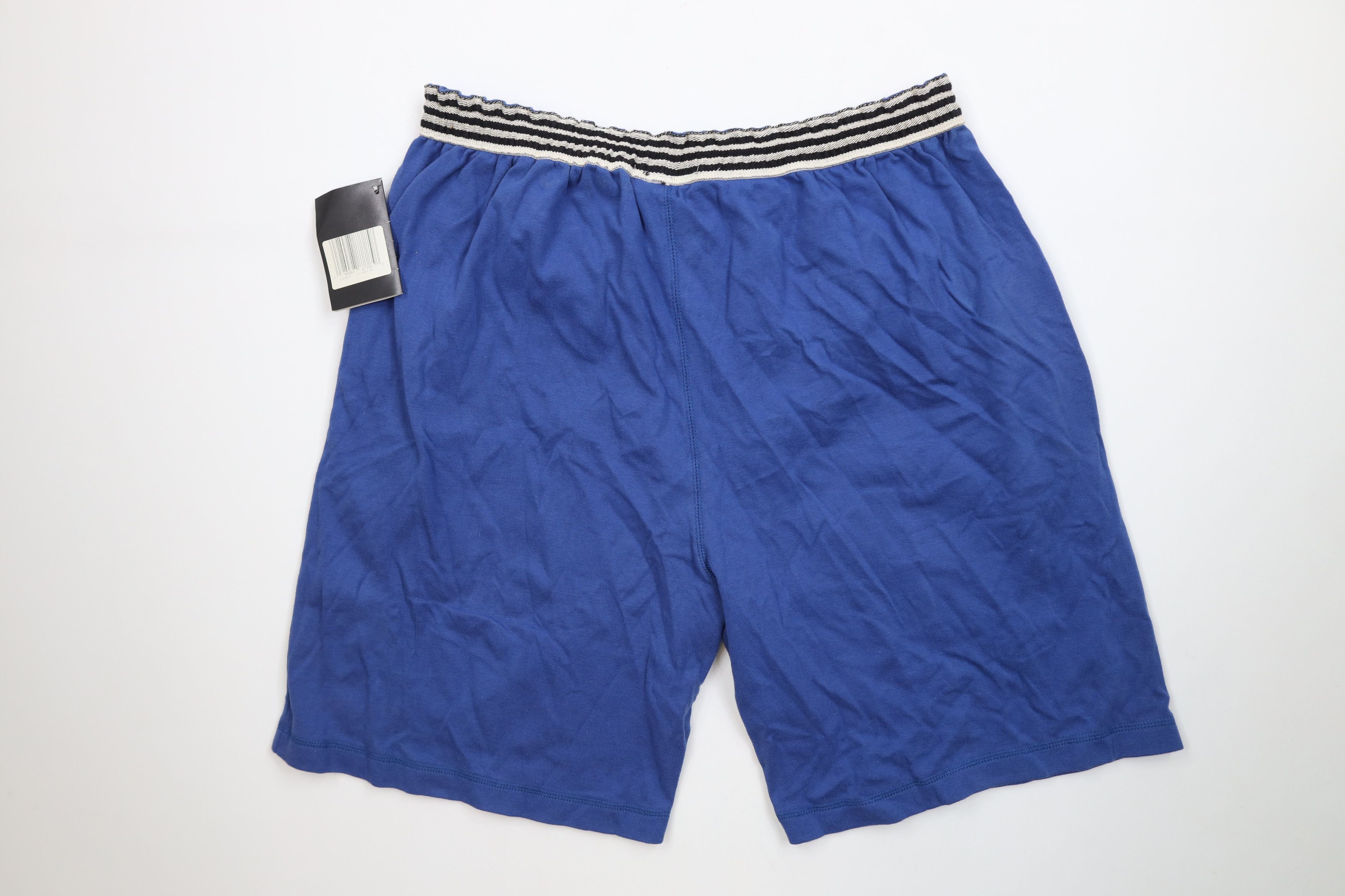Adidas Deadstock Vintage 90s Adidas Striped Above Knee Shorts Blue Size US 36 / EU 52 - 12 Thumbnail