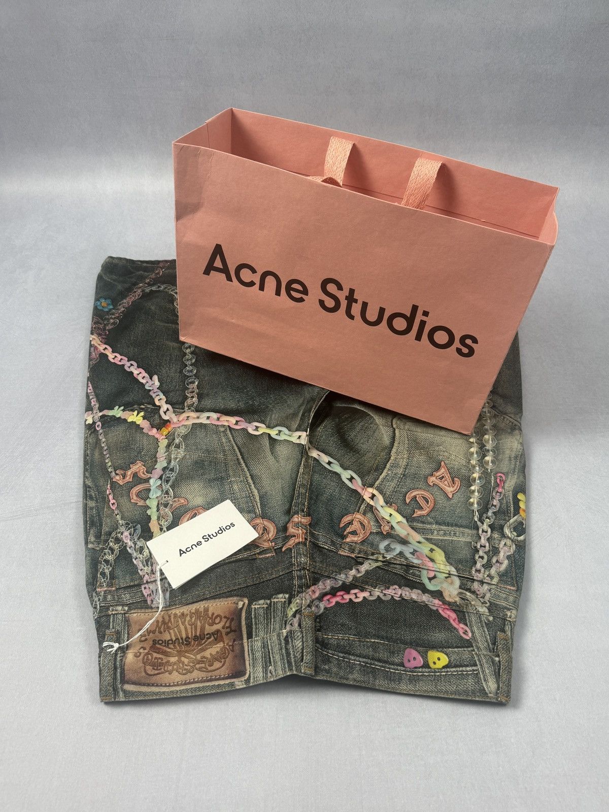 Acne Studios SS25 Trompe L’oeil Loose Shorts Size US 32 / EU 48 - 4 Thumbnail