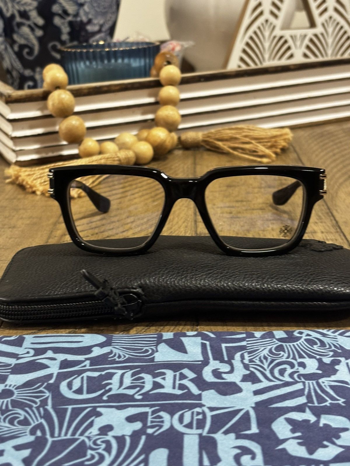 Chrome Hearts × Japanese Brand × Vintage Chrome Hearts Bulge glasses Size ONE SIZE - 1 Thumbnail