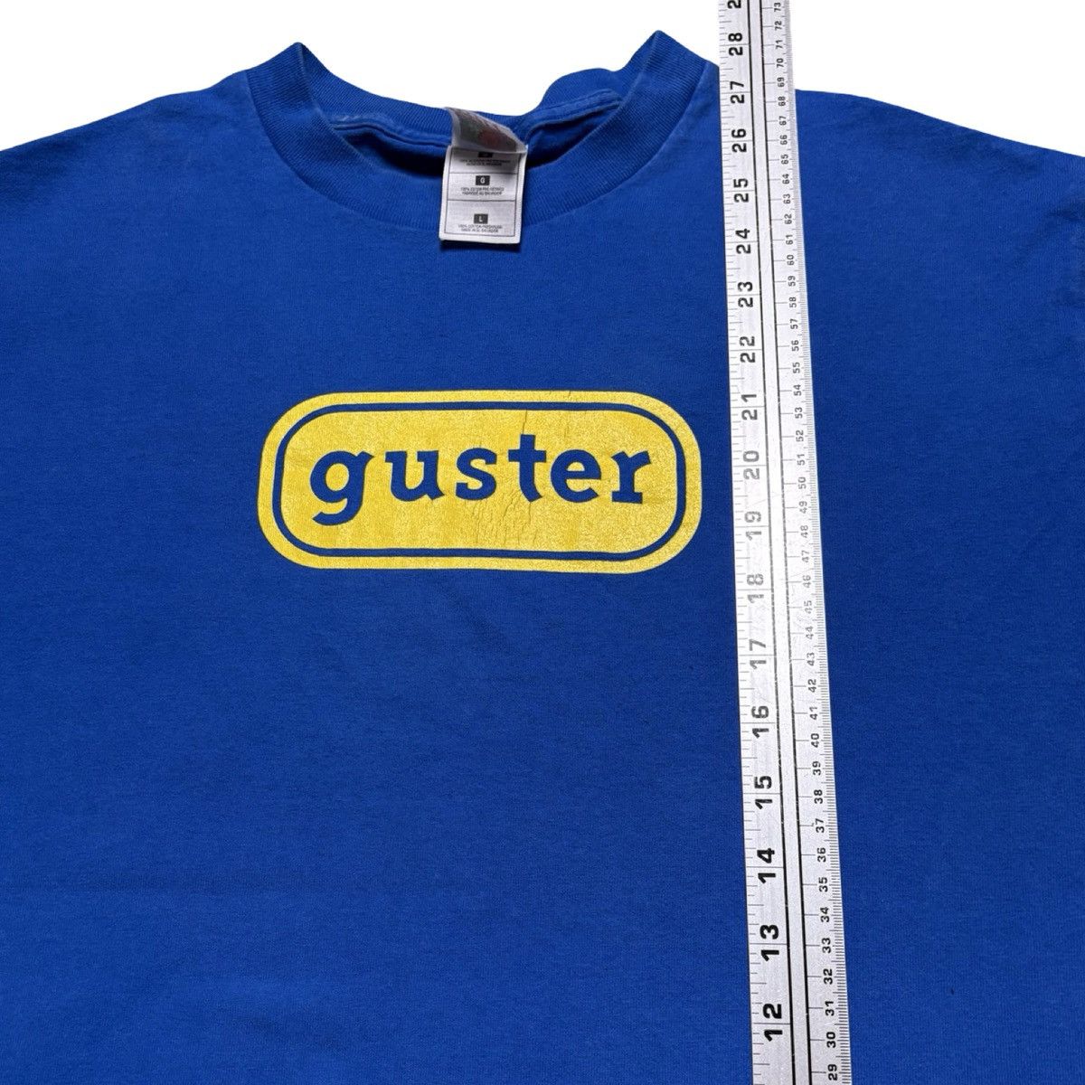 Other Vintage 90s Guster Band T Shirt Men's Large Bleach Blue Size US L / EU 52-54 / 3 - 5 Thumbnail