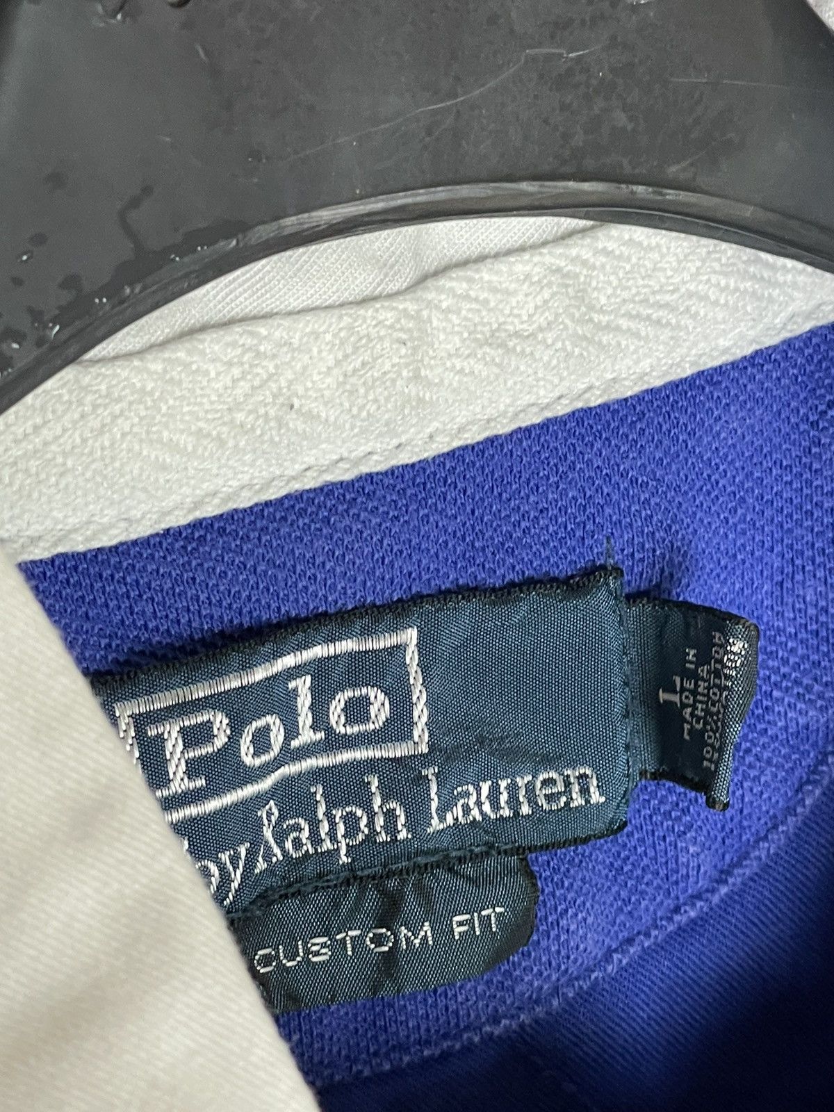 Polo Ralph Lauren × Ralph Lauren × Vintage Polo Ralph Lauren Vintage Chief Keef Style Y2K Polo Shirt Size US L / EU 52-54 / 3 - 9 Thumbnail