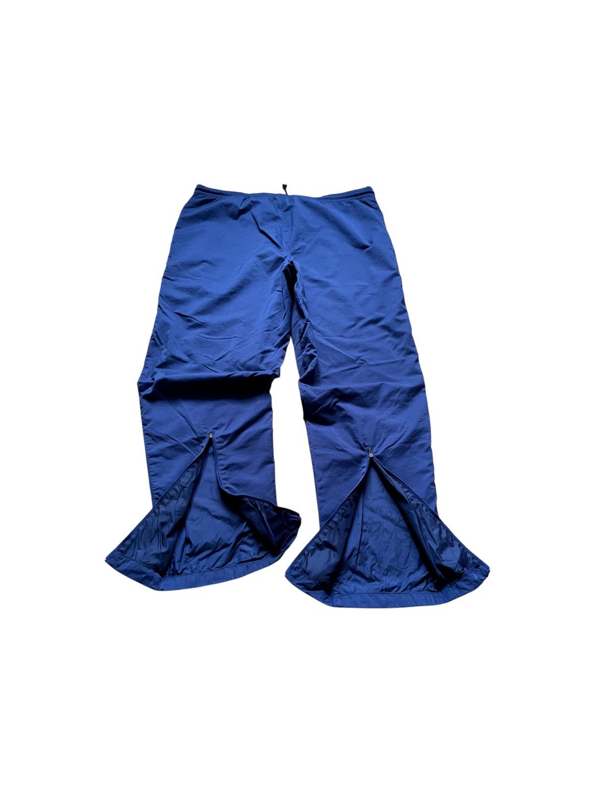 Nike 🌵Vintage Nike Track Pants Joggers Relaxed Baggy Navy Blue Size US 32 / EU 48 - 4 Thumbnail