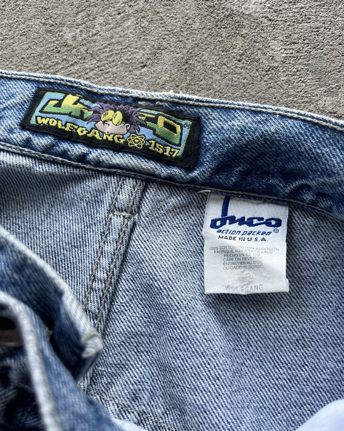 JNCO Rare Vintage Jnco Wolfgang 90s Size US 29 - 6 Thumbnail