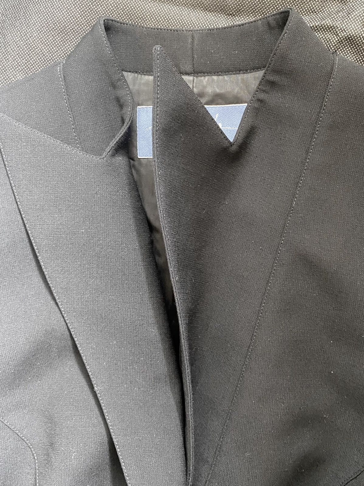 Mugler × Thierry Mugler COUTURE F/W 1988 Thierry Mugler black blazer Size M / US 6-8 / IT 42-44 - 13 Thumbnail