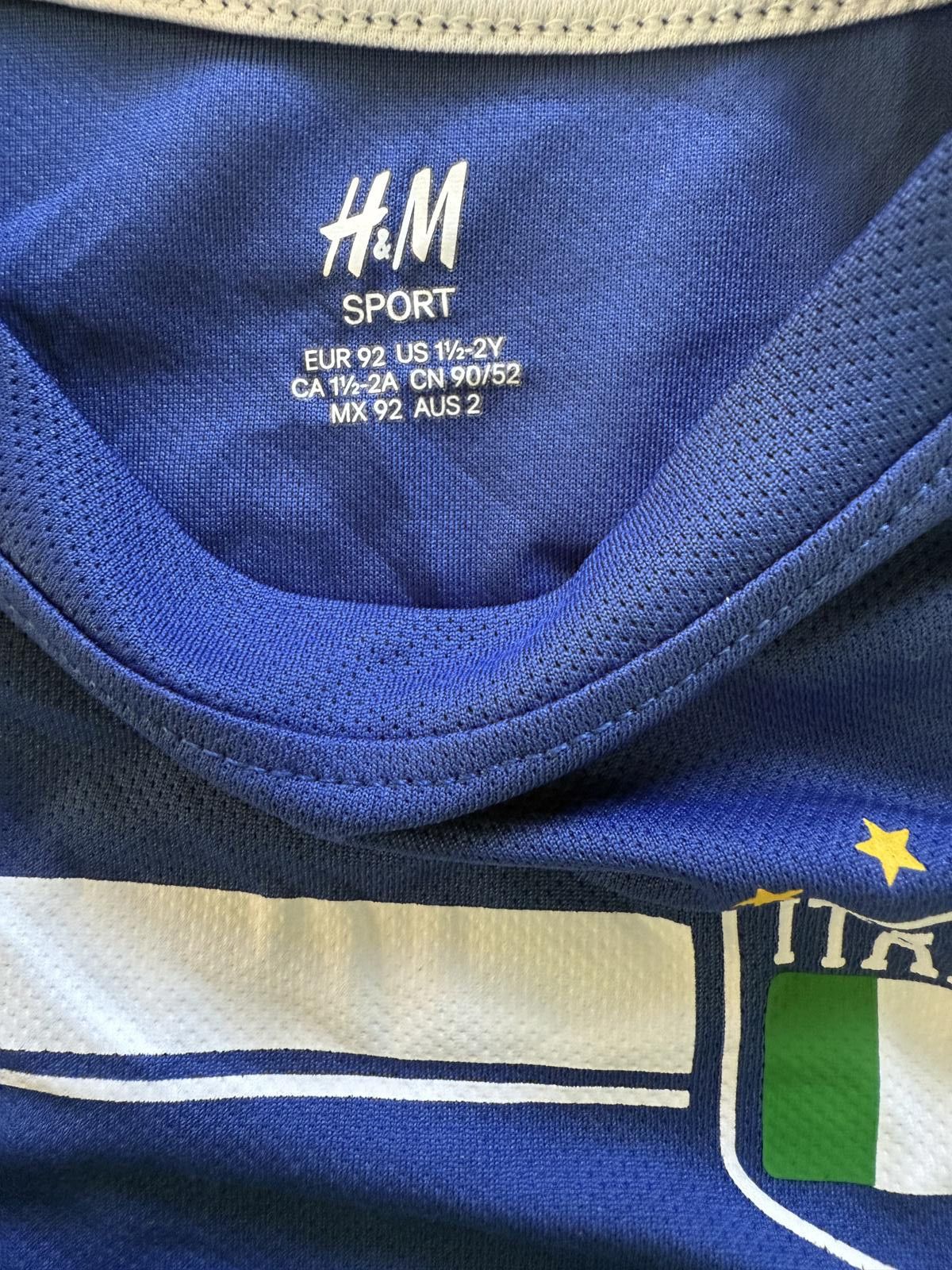 Unknown London Italia Soccer Jersey Kids Size 48S Blue Polyester Size ONE SIZE - 4 Thumbnail