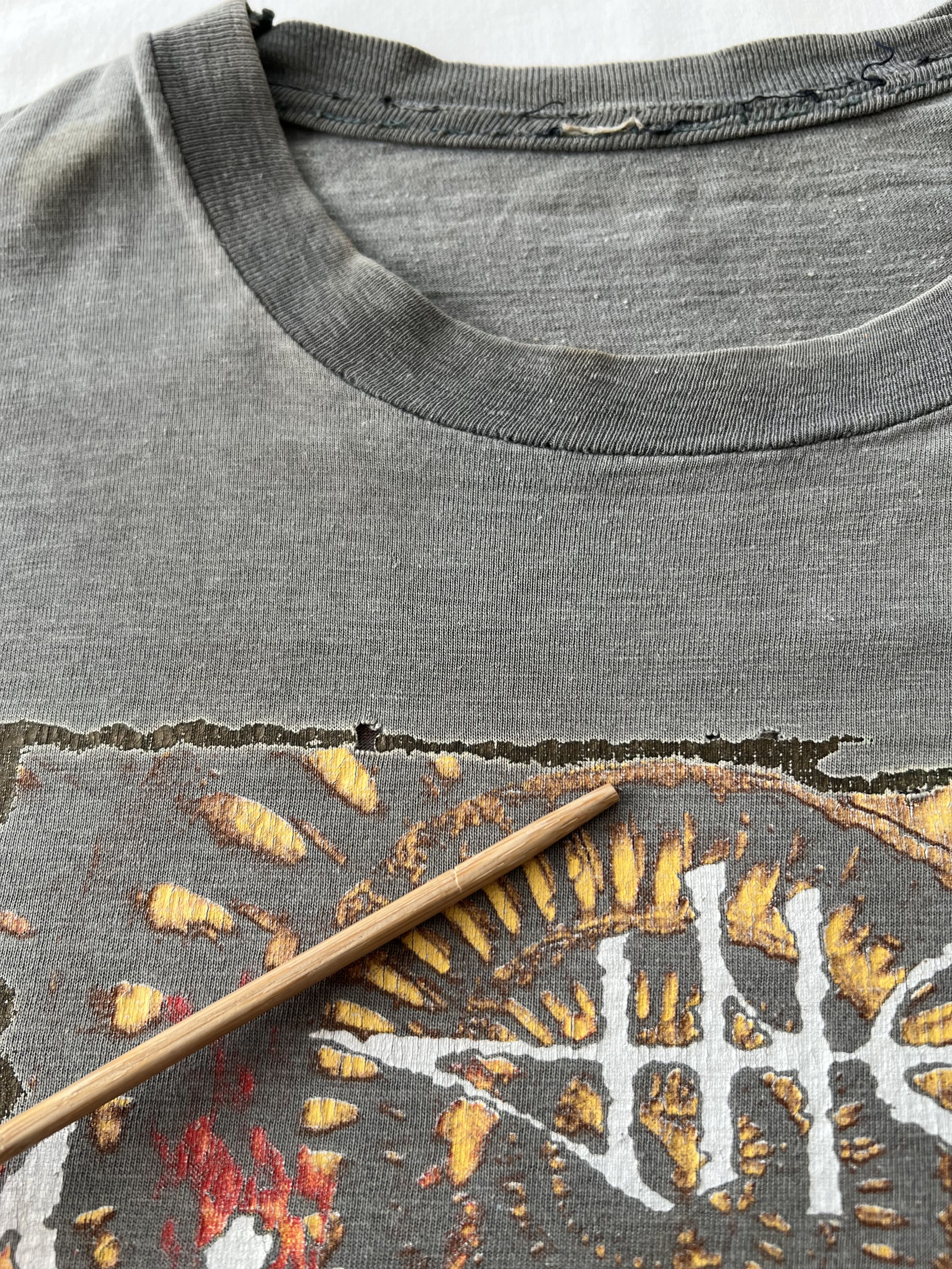 Band Tees Vintage 1990 The Mission Carved in Sand Sun Faded Thrashed Size US L / EU 52-54 / 3 - 7 Thumbnail
