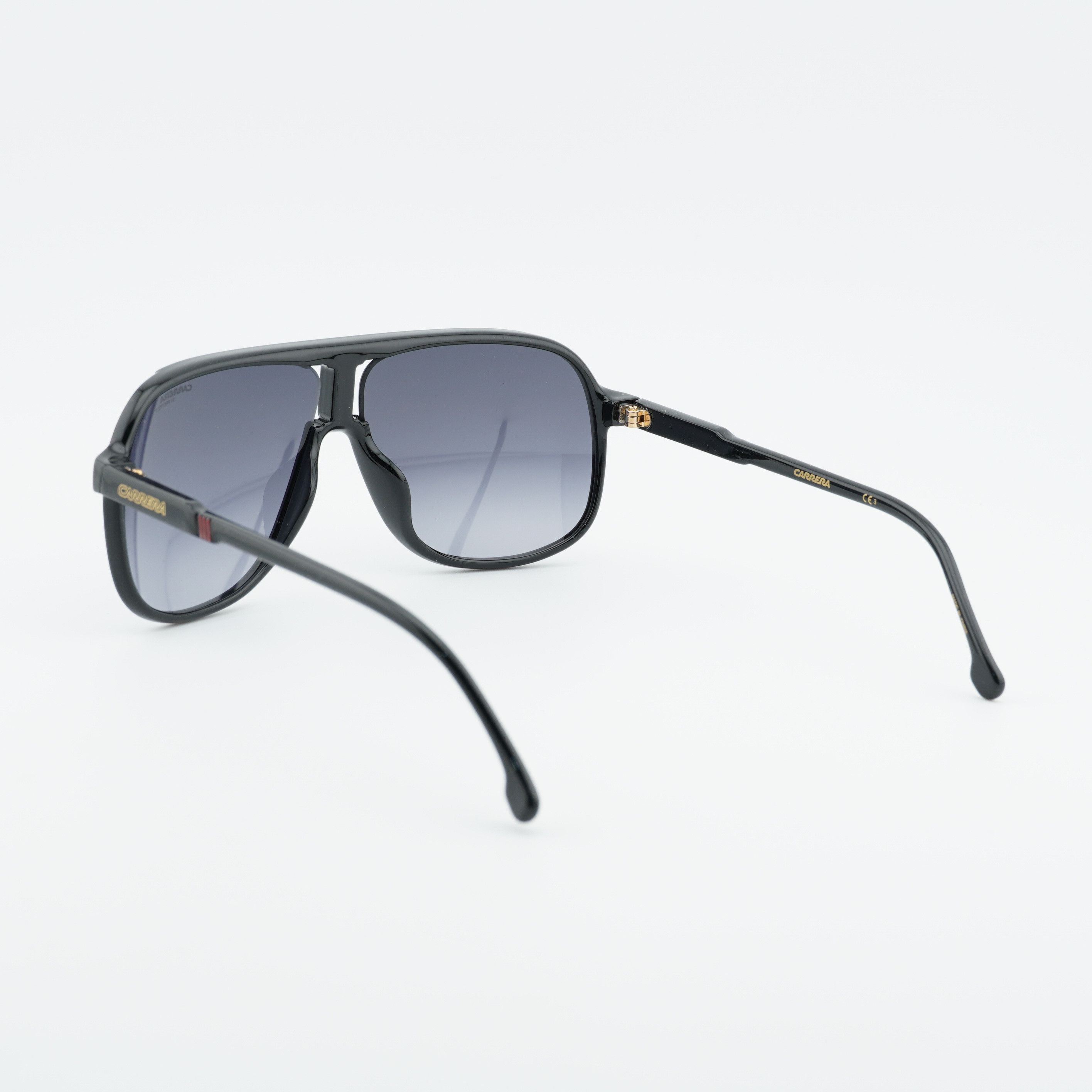 Carrera CARRERA 1047/S 0OIT 9O Sunglasses Black Aviator Frame Size ONE SIZE - 4 Thumbnail