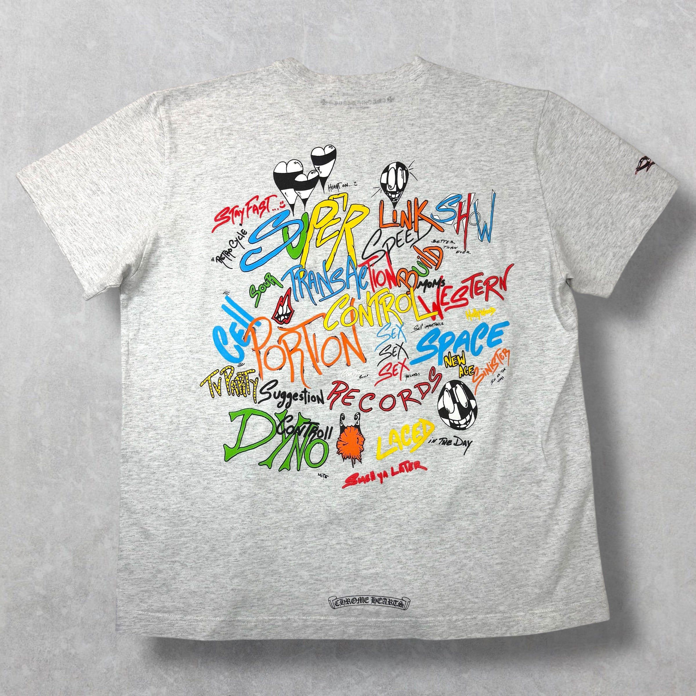 Chrome Hearts Chrome Hearts Matty Boy 'Brain' Tee Grey XXL Size US XXL / EU 58 / 5 - 1 Thumbnail