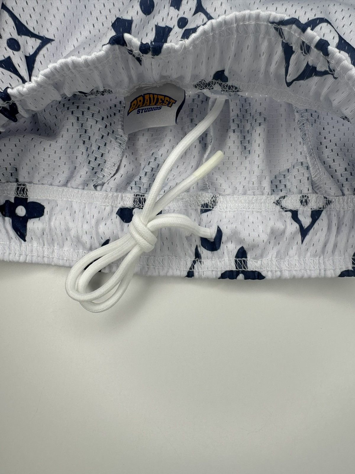 Bravest Studios Bravest Studios X Atlanta “White Navy” Shorts Size US 28 / EU 44 - 5 Thumbnail