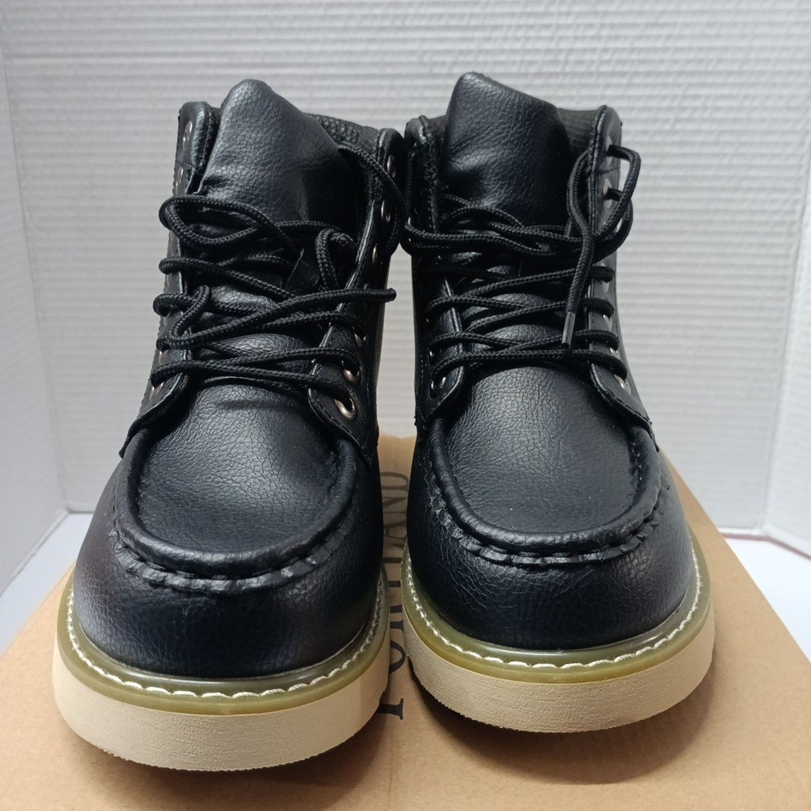 Other Portland Boot Company Men Fulton 6 Inch Boots Size 7.5 Black Size US 7.5 / EU 40-41 - 2 Thumbnail