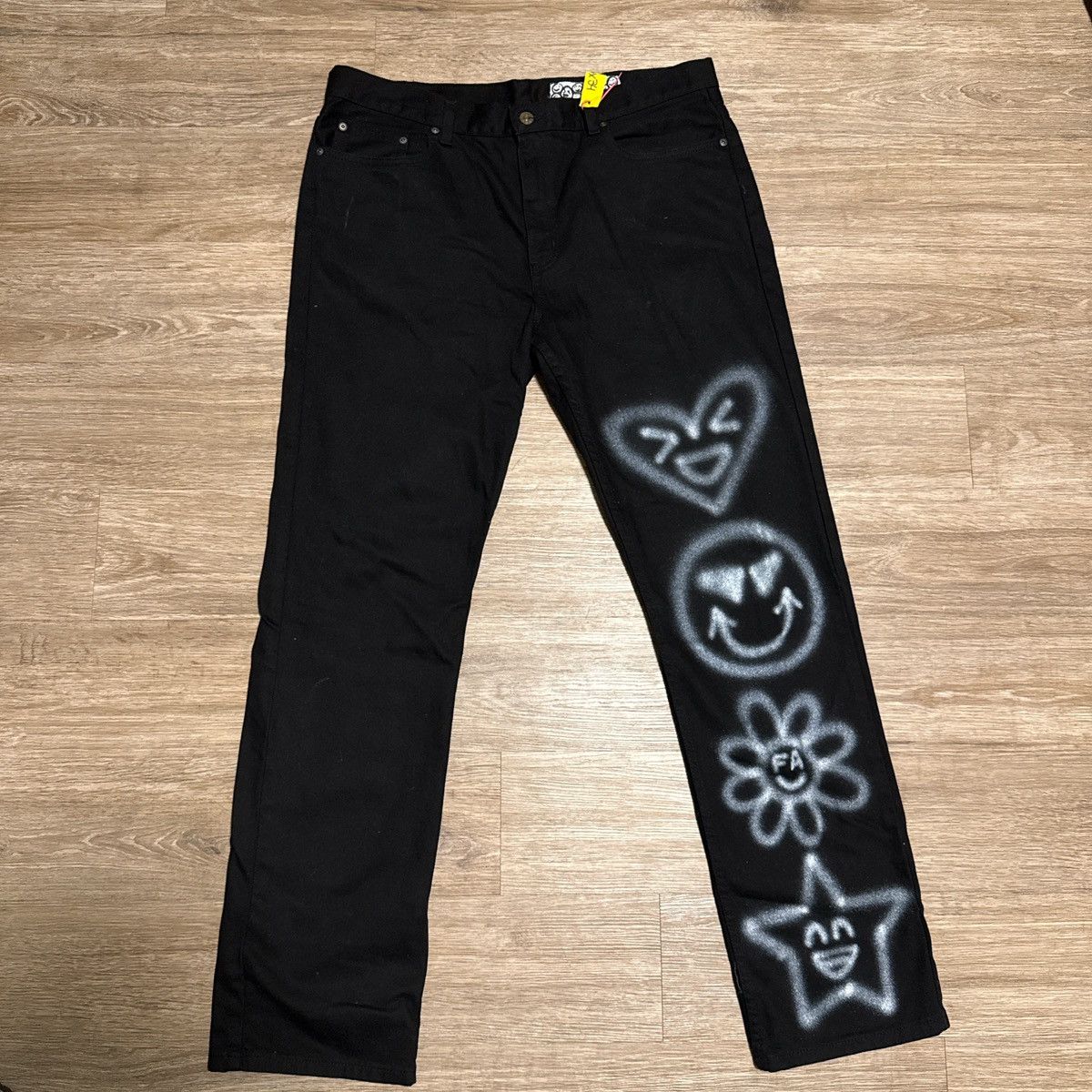 Other Fashion Arcade spraypaint denim Size US 36 / EU 52 - 1 Thumbnail