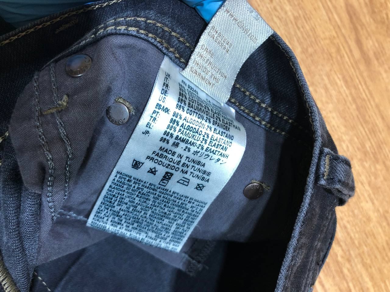 Diesel Diesel Tepphar Slim Carrot Denim Jeans Size 29 Size US 29 - 3 Thumbnail