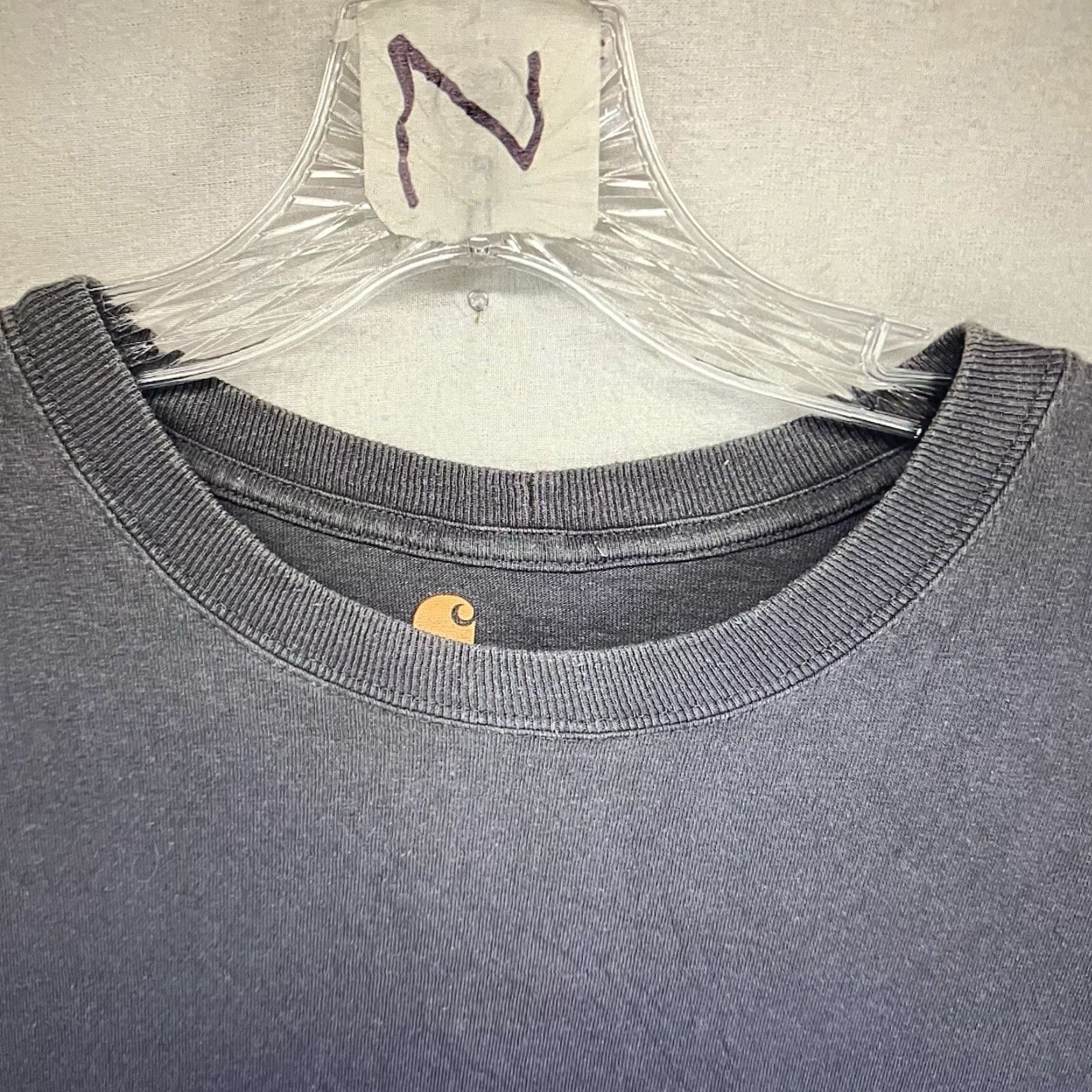 Carhartt VINTAGE Carhartt Men's Long Sleeve T-Shirt 2XL Crew Neck Heavyweight Cotton Fall Winter Outdoors Size US XXL / EU 58 / 5 - 5 Thumbnail