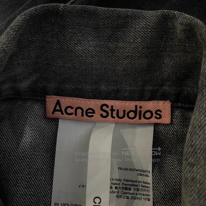 Acne Studios Acne Studios 25SS Washed Black Gray Vintage Splatter Denim Size US L / EU 52-54 / 3 - 3 Thumbnail