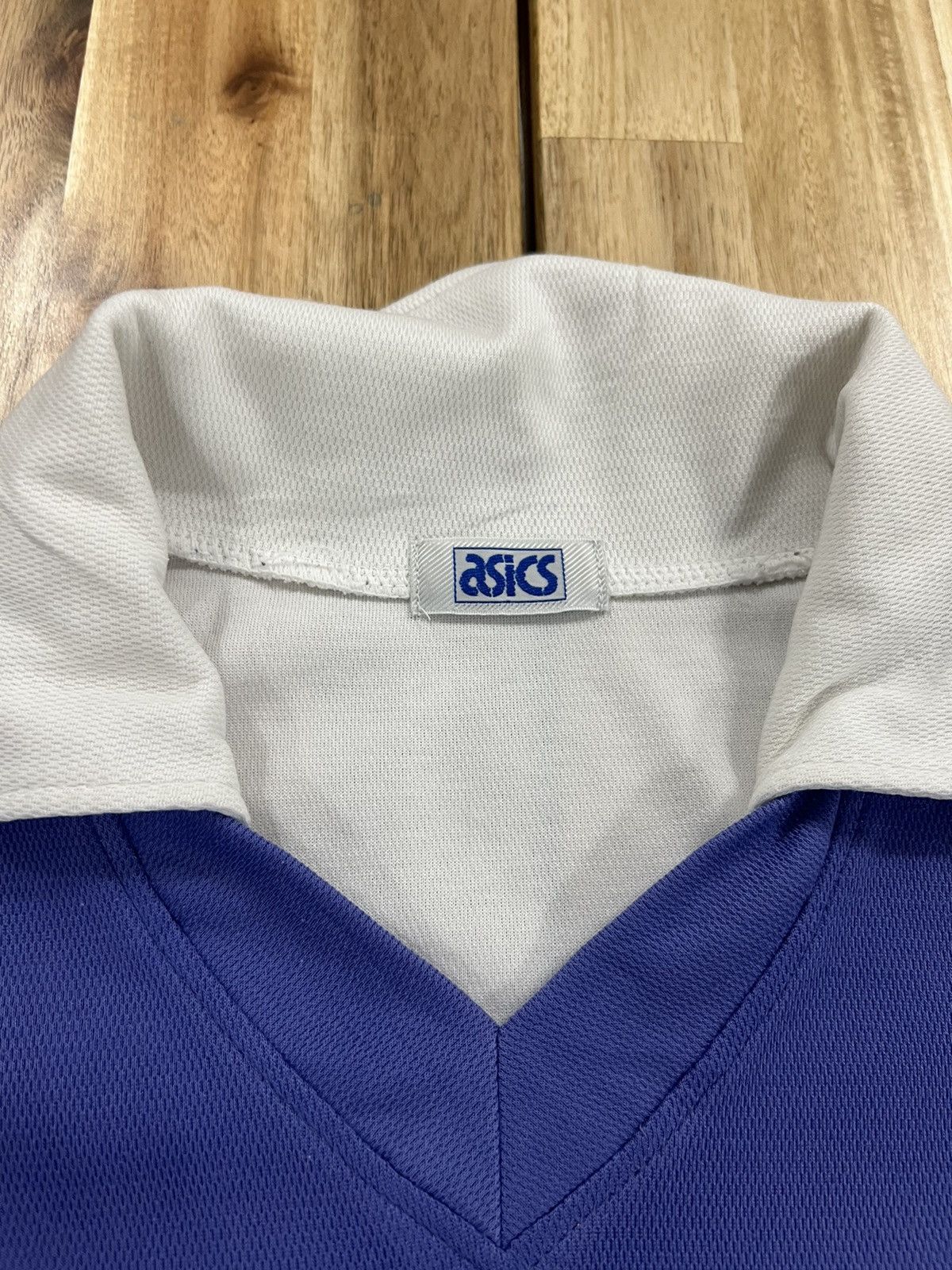 Asics × Japanese Brand × Vintage Vintage 80’s Match-worn Asics Japan #6 Volleyball Jersey Size US M / EU 48-50 / 2 - 3 Thumbnail