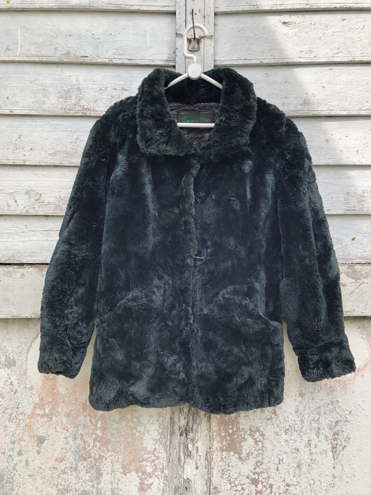 EMERALD FURS WATERTOWN VIOLET FUR COAT JACKET