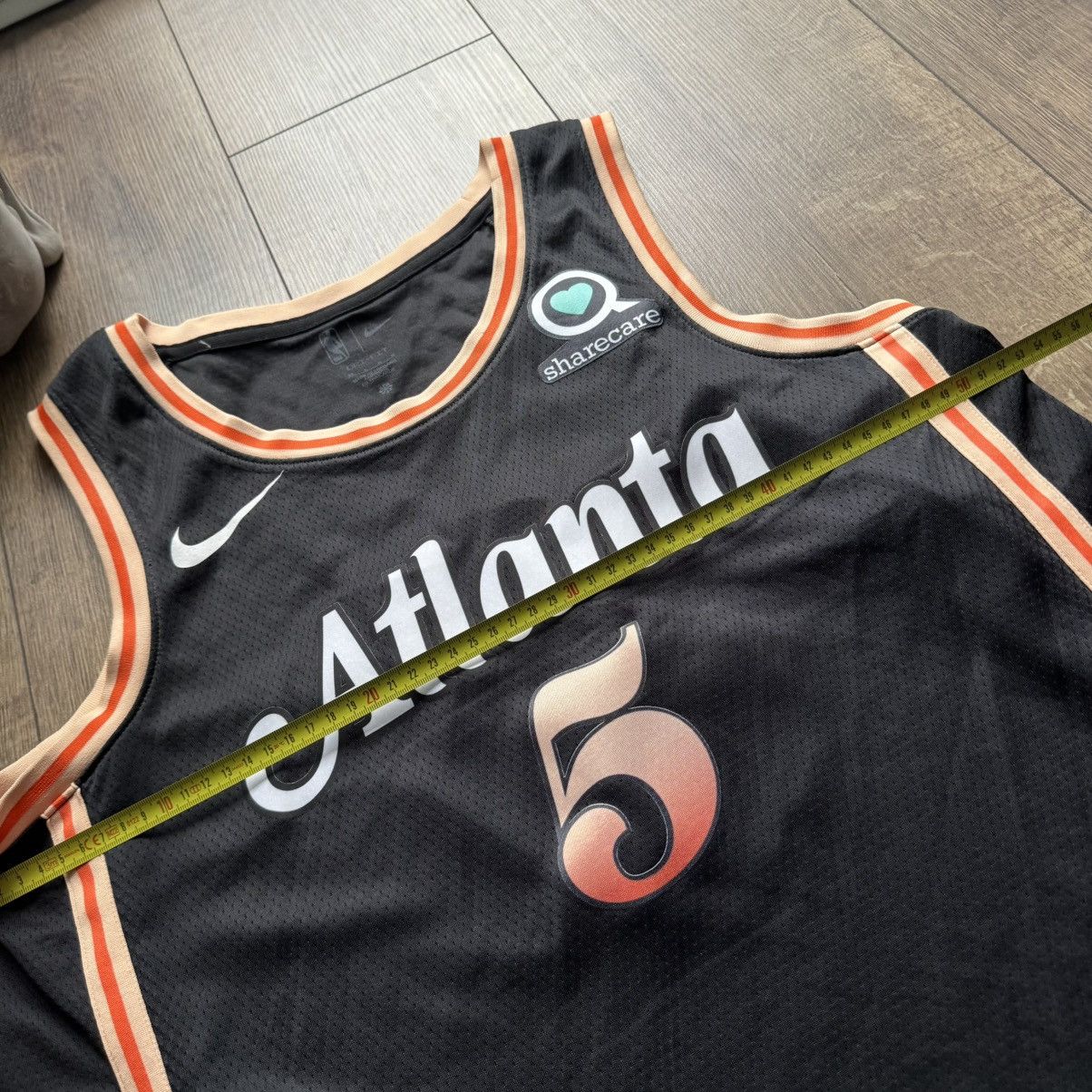 Nike Dejounte Murray City Edition NBA Jersey Nike Atlanta Hawks Size US L / EU 52-54 / 3 - 10 Thumbnail