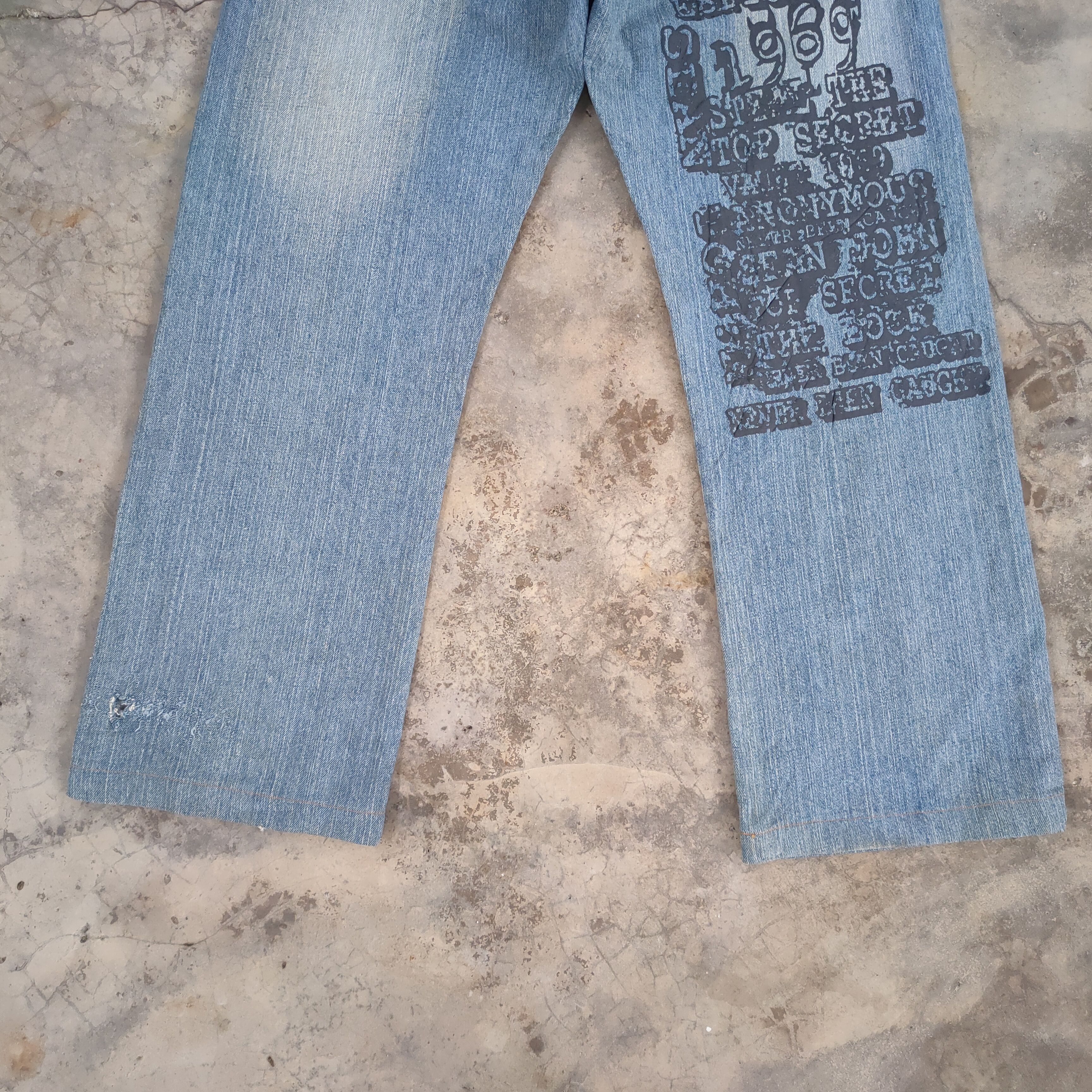 Japanese Brand W37 VINTAGE SEAN JOHN FADED JEANS DENIM PANTS Size US 37 - 12 Thumbnail