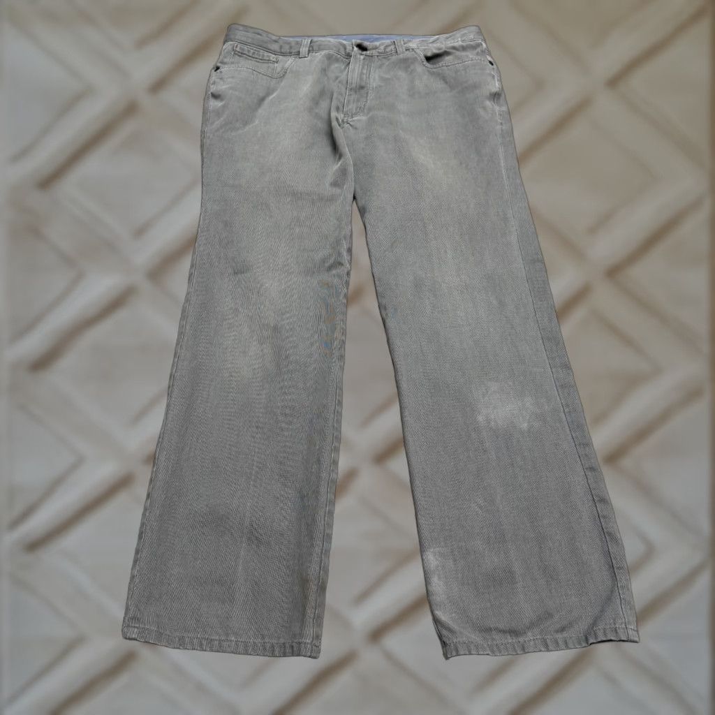 Tommy Bahama Tommy Bahama Boracay 5-Pocket Pants Mens 34x32 Gray Straight Leg Casual Classic Size US 34 / EU 50 - 1 Thumbnail