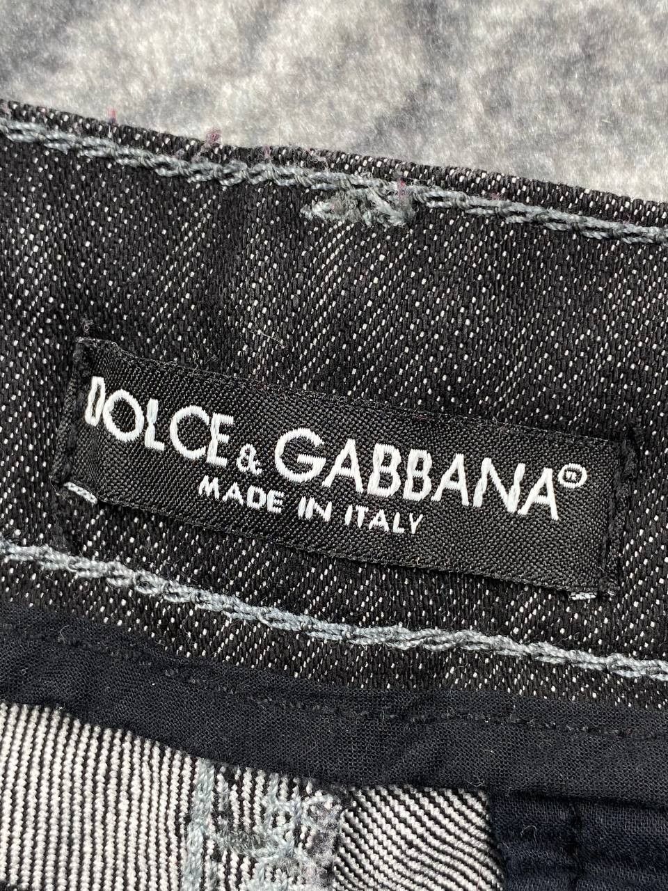 Dolce & Gabbana Vintage Dolce & Gabbana Сlassic Denim Pants Size 26" / US 2 / IT 38 - 8 Thumbnail