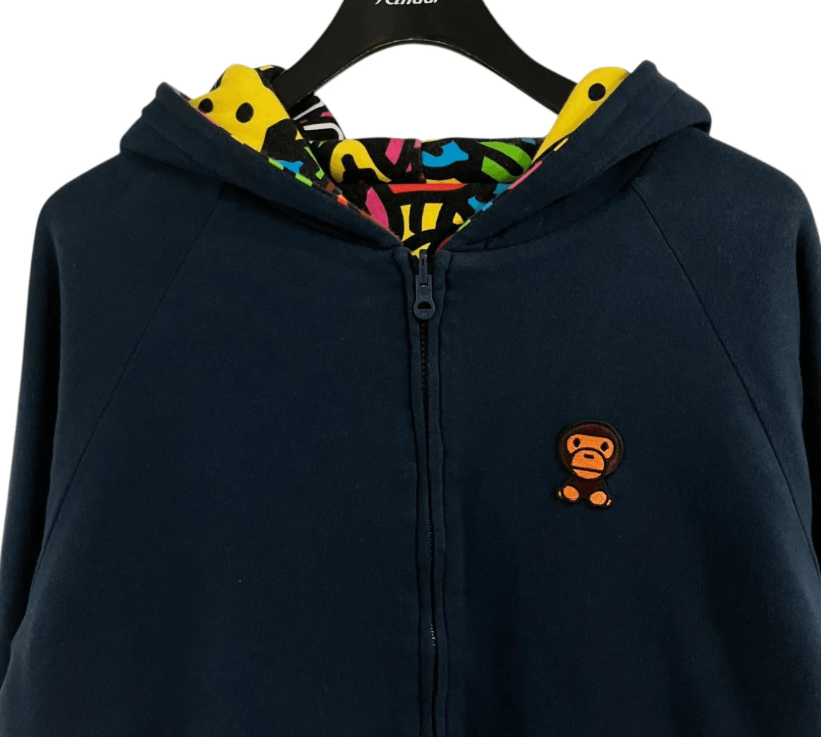 Bape Bape Safari Baby Milo Friends Reversible Hoodie Size US L / EU 52-54 / 3 - 5 Thumbnail
