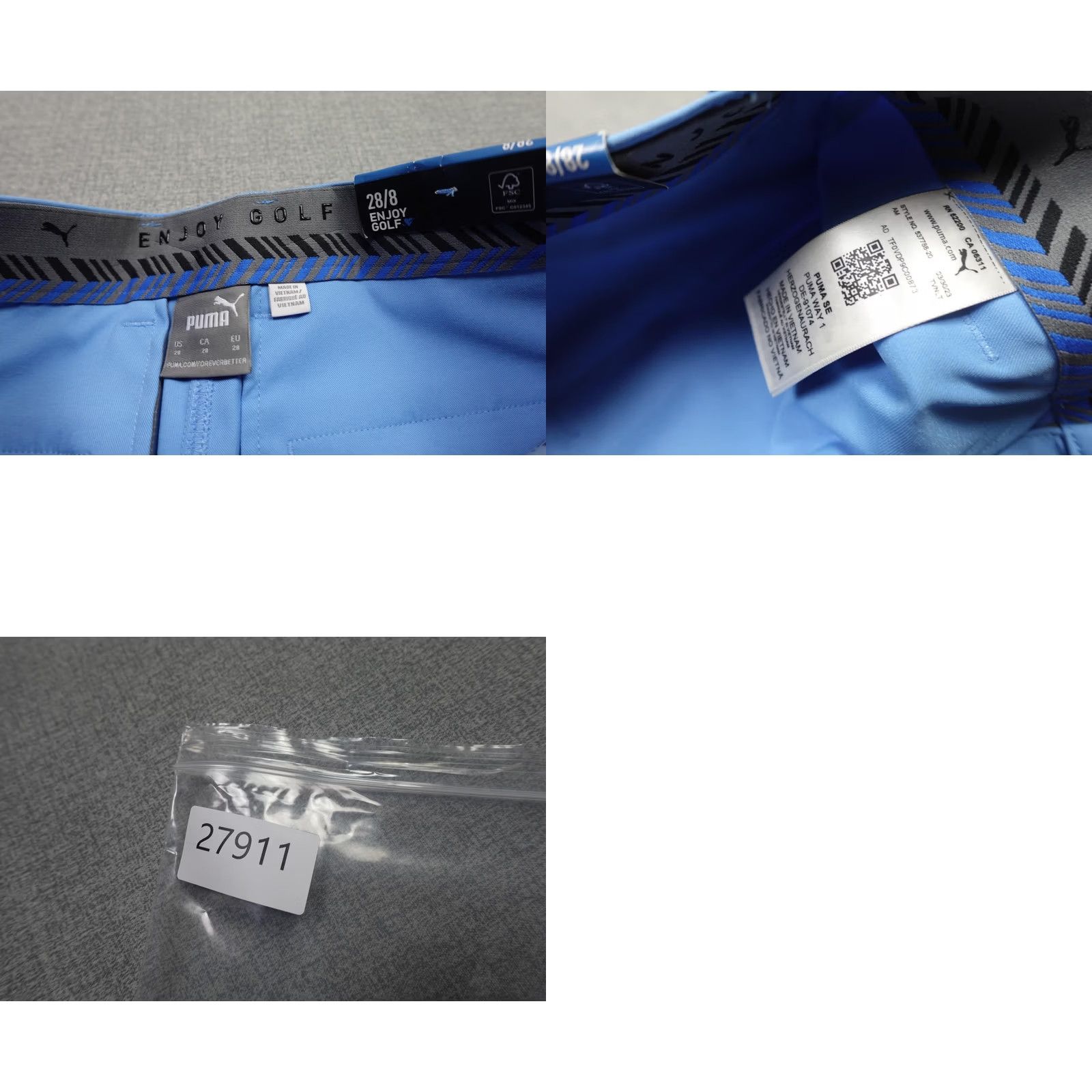 Puma Puma Dealer Shorts Mens 28 Blue Regal Golf Performance Chino 8 Inseam Size US 28 / EU 44 - 8 Thumbnail