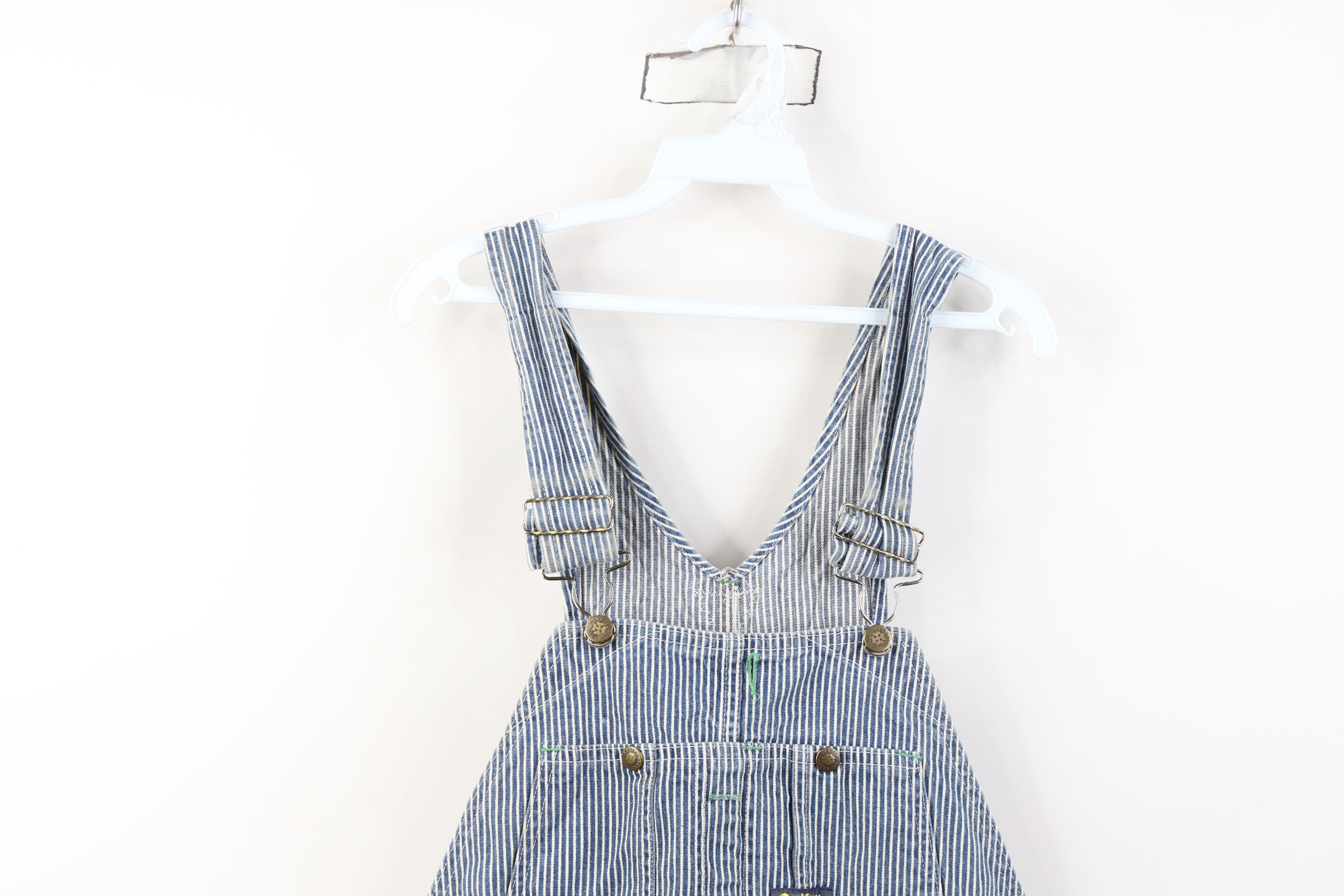 Oshkosh Vintage 70s OshKosh B'Gosh Hickory Striped Overalls Size US 36 / EU 52 - 2 Thumbnail