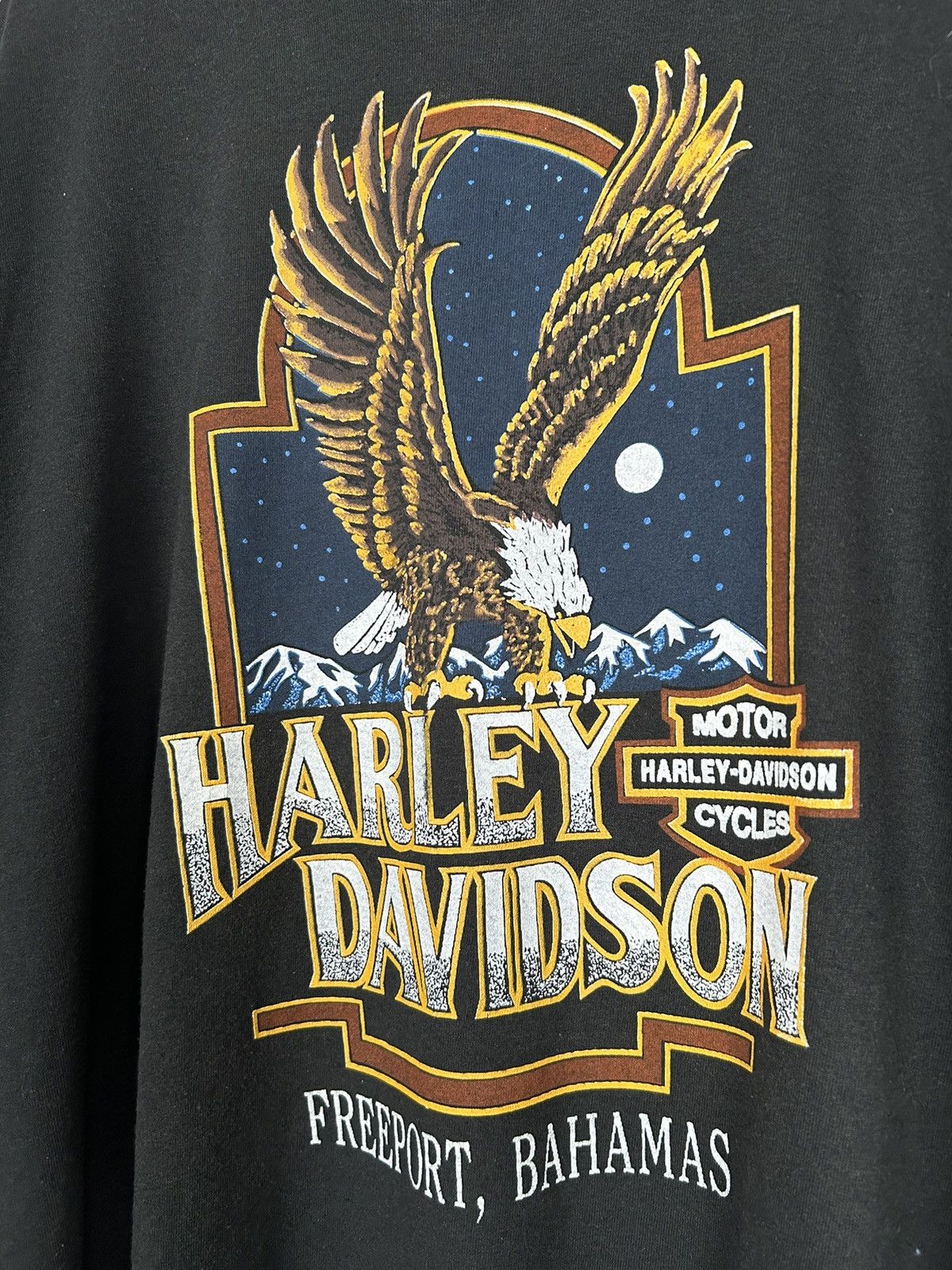 Harley Davidson × Vintage Vintage Harley Davidson 90s Single Stitch Rock Punk Tee Size US L / EU 52-54 / 3 - 3 Thumbnail