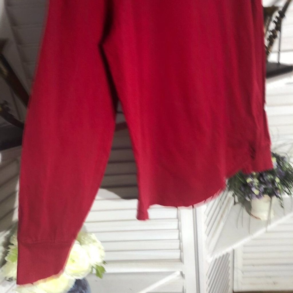 Hollister Hollister long sleeves shirt sporty red white lightweight M Size US M / EU 48-50 / 2 - 4 Thumbnail
