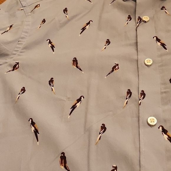 Other Crosby & Howard Stretch Fabric Light Blue Button Down LS Bir Size US XL / EU 56 / 4 - 4 Thumbnail