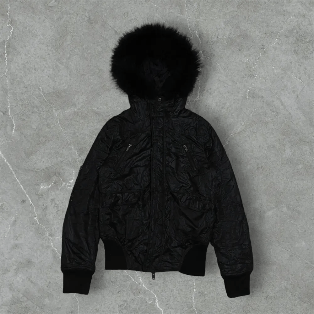 Other JAPANESE BRAND PUFFER FAUX FUR HOODIE JACKET Size M / US 6-8 / IT 42-44 - 1 Thumbnail