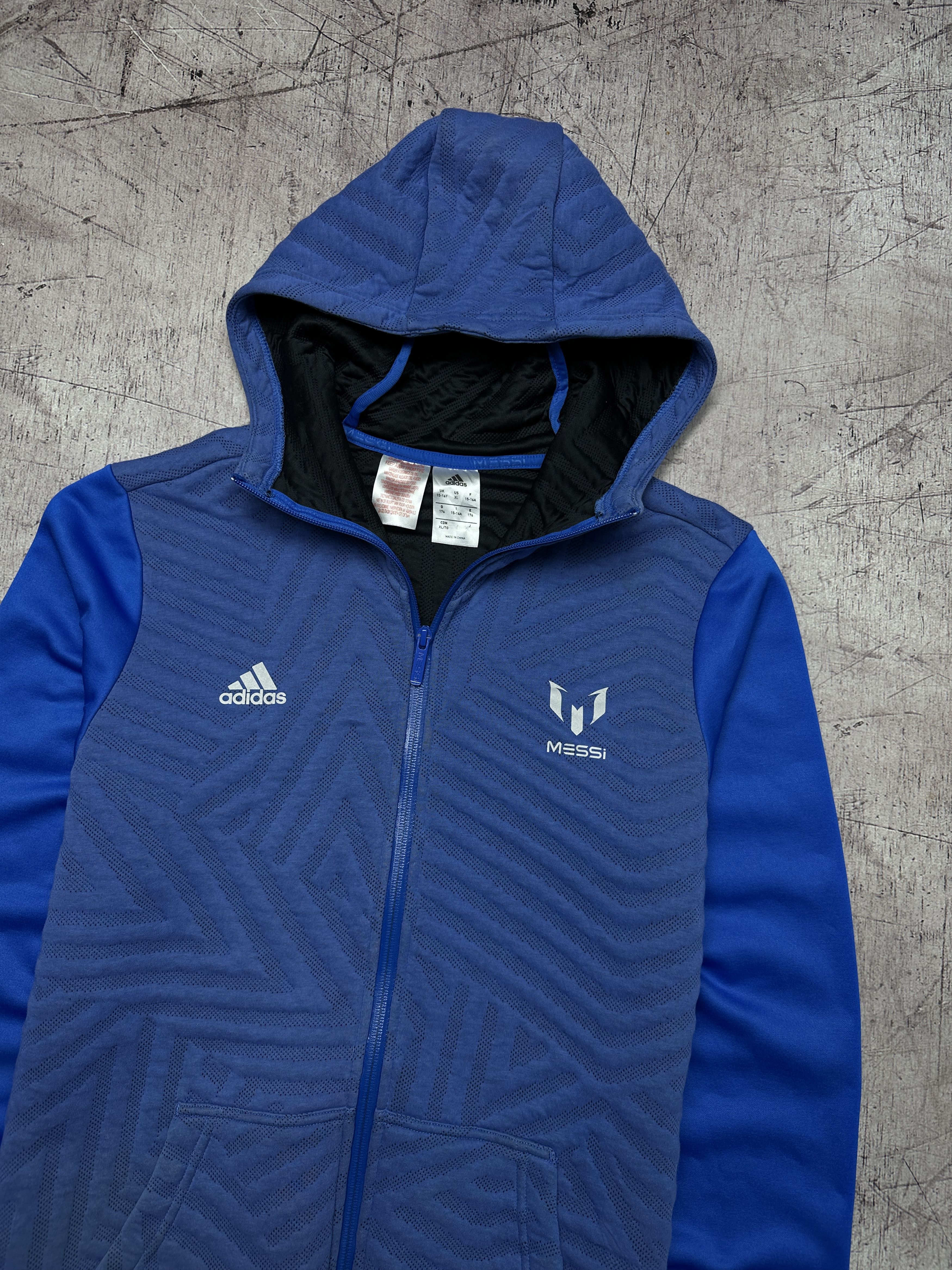 Adidas Adidas Messi Zip Hoodie Size US S / EU 44-46 / 1 - 2 Thumbnail