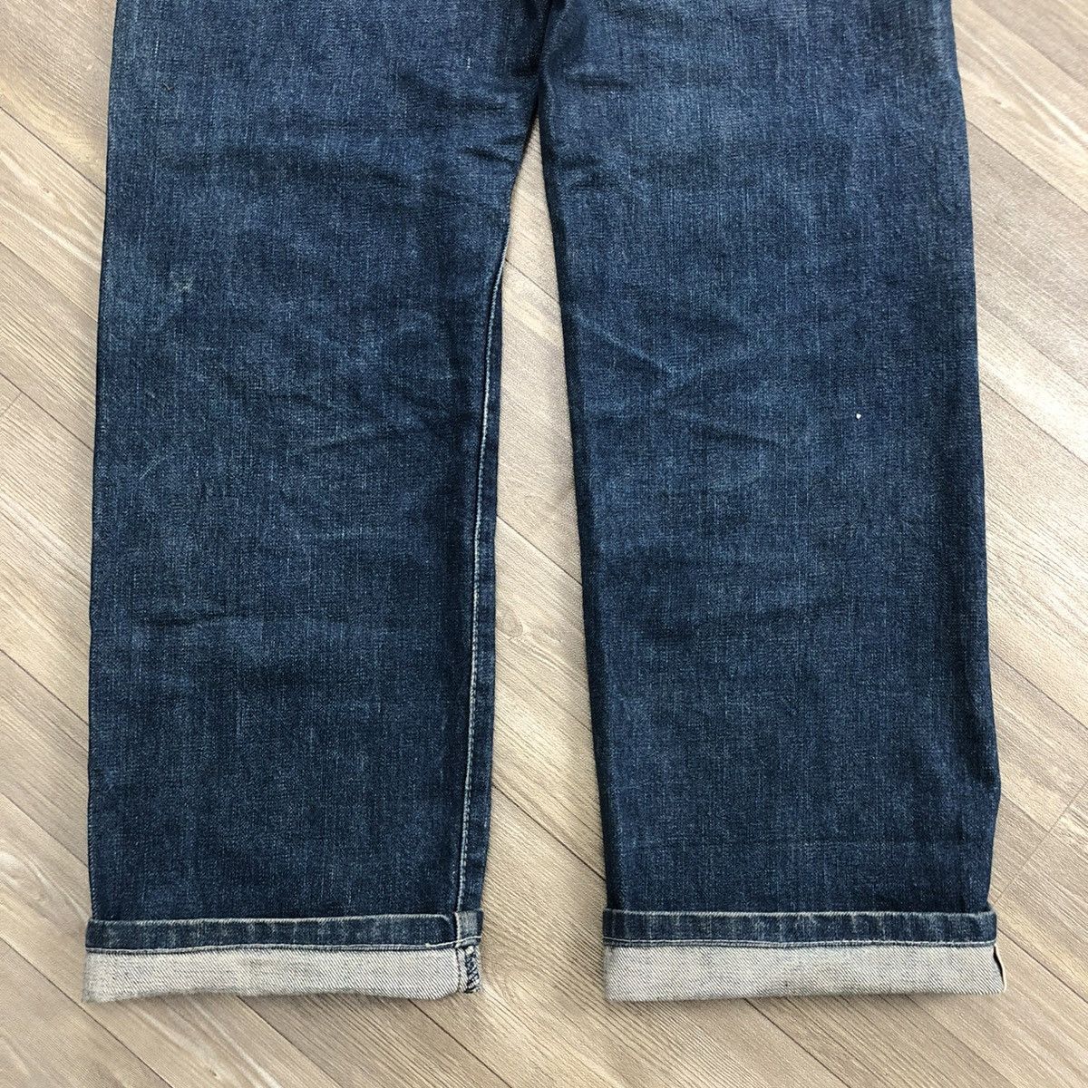 Levi's × Levi's Vintage Clothing × Vintage 🇯🇵 1990s Levis 701xx Selvedge Buckle Back Faded Blue Jeans Size US 30 / EU 46 - 16 Thumbnail