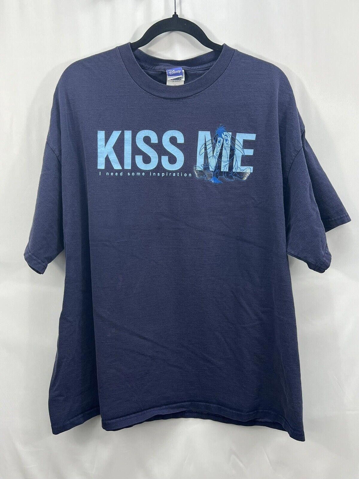 Disney 2XL EEYORE T "KISS ME" DISNEY (Slight Use) Size US XXL / EU 58 / 5 - 5 Thumbnail