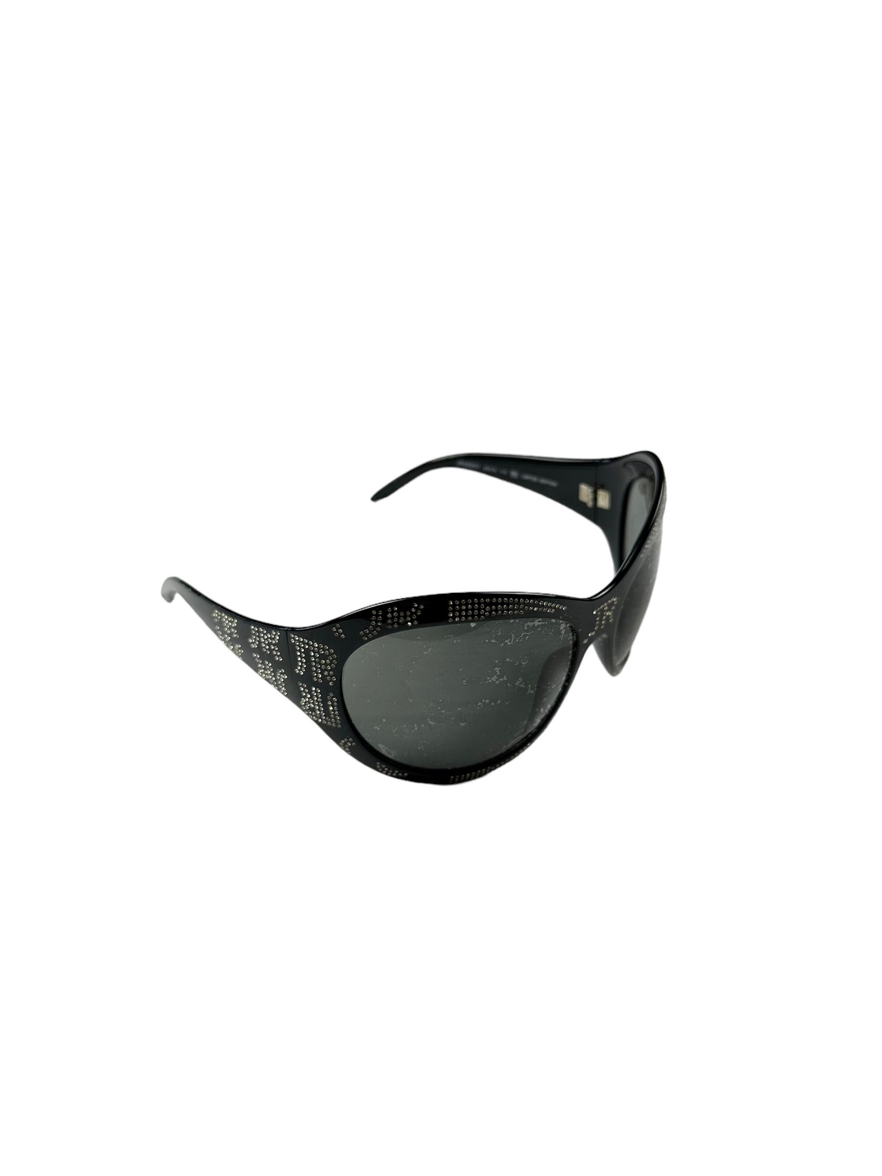 John Richmond Gothic 2012 limited edition mask rhinestoned sunglasses Size ONE SIZE - 1 Thumbnail