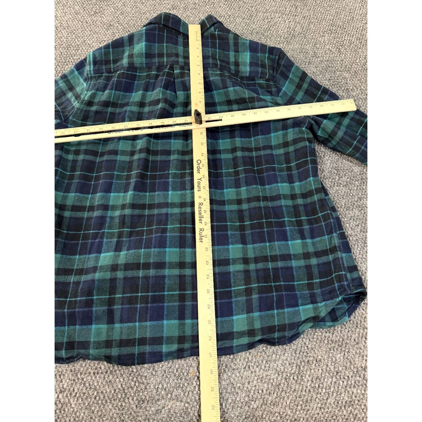Eddie Bauer Eddie Bauer Flannel Shirt Mens M Blue Green Plaid Button-Up Outdoor Size US M / EU 48-50 / 2 - 7 Thumbnail