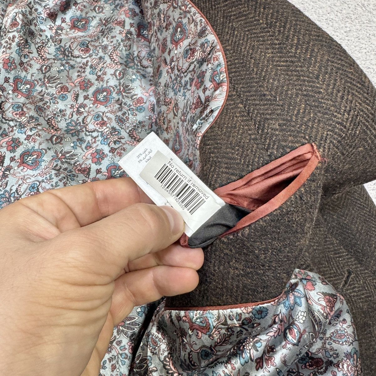 NEXT Next Wool Blazer 42/107cm Slim Fit Size 42S - 14 Thumbnail