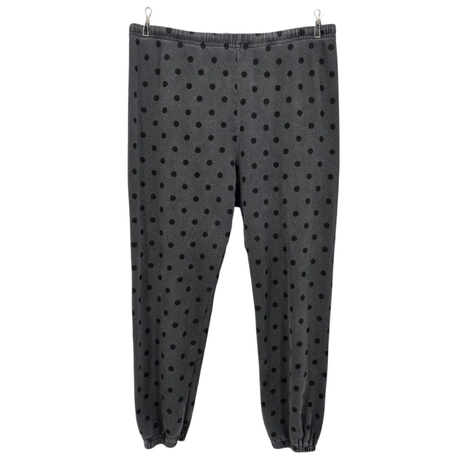 THE GREAT The Great. Womens Small / 1 Pants Stadium Polka Dot Sweatpan Size 28" / US 6 / IT 42 - 1 Thumbnail