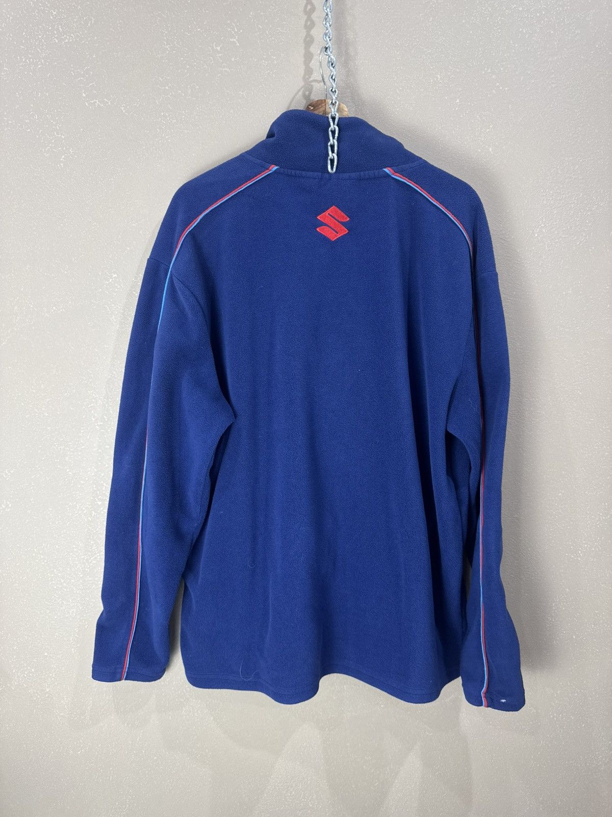 Vintage Vintage Suzuki Racing Team Fleece Soft Shell Jacket Size US XL / EU 56 / 4 - 2 Thumbnail