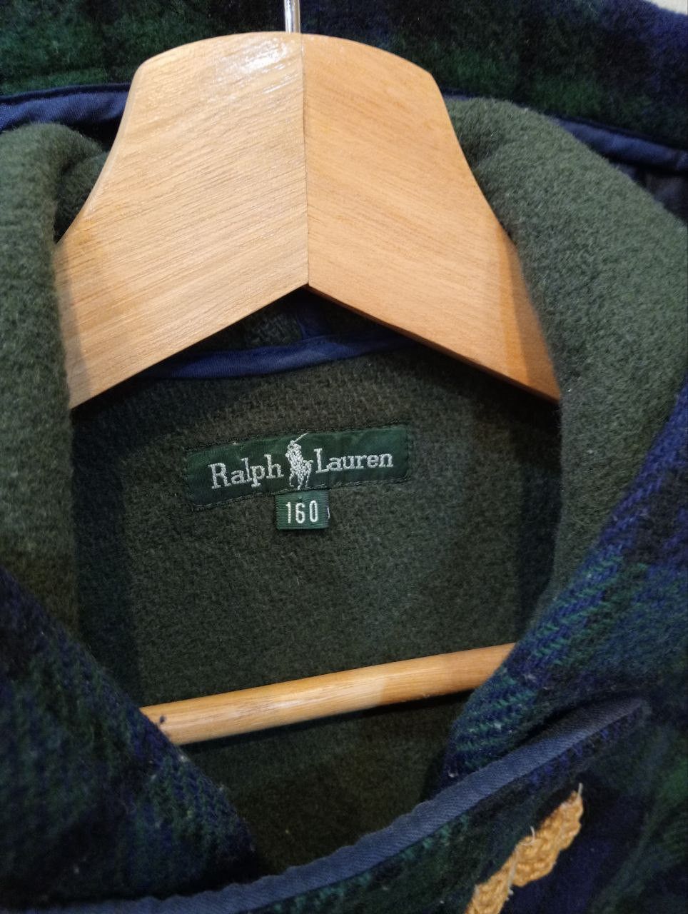 Ralph Lauren RALPH LAUREN HOODIE TARTAN DUFFLE COAT JACKET - SIZE 160 Size US S / EU 44-46 / 1 - 2 Thumbnail