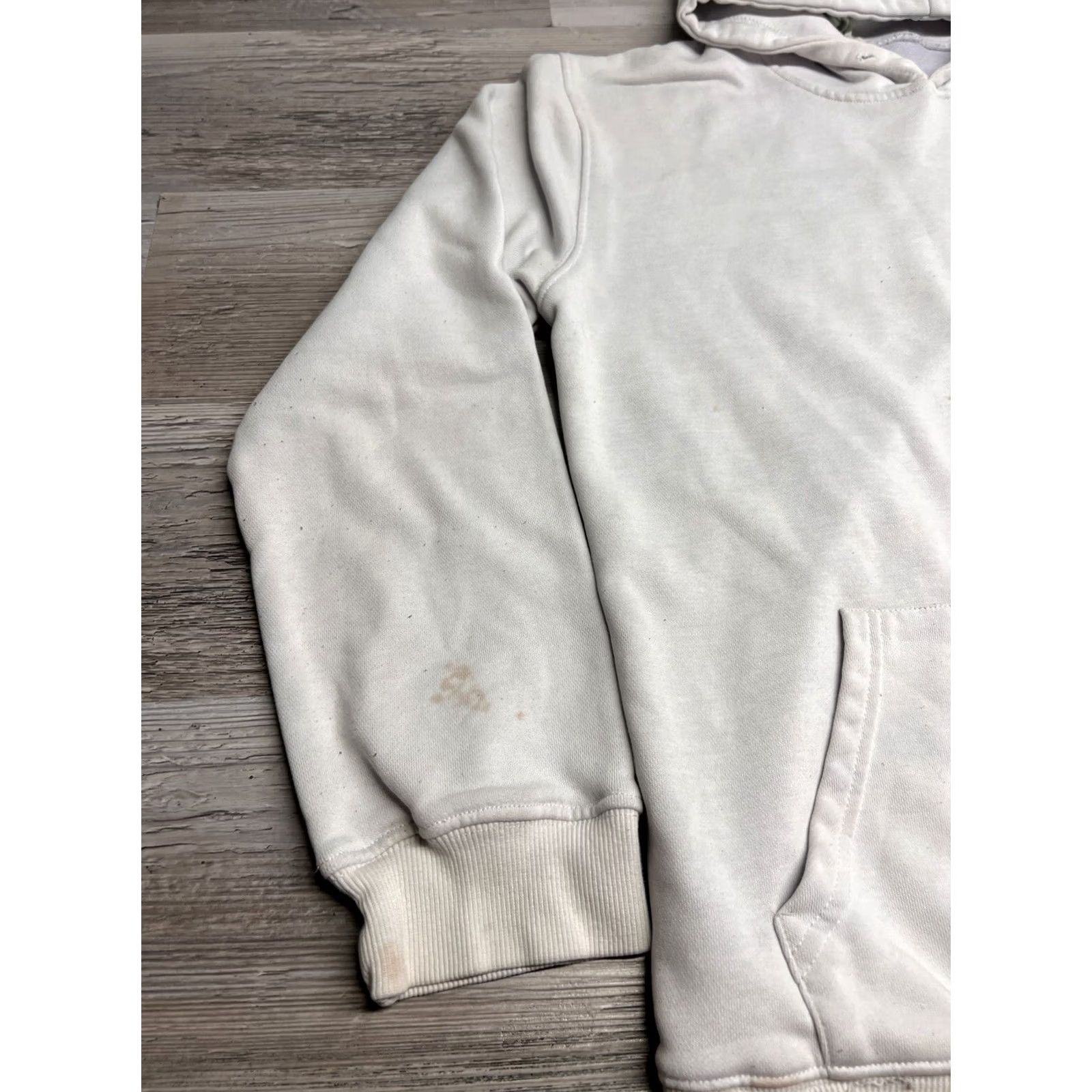 Off-White VINTAGE Off-White Hoodie Unisex Adults XL White Drawstring Hooded Logo 90s Graffiti Arrows SS19 AS-IS Size US XL / EU 56 / 4 - 3 Thumbnail