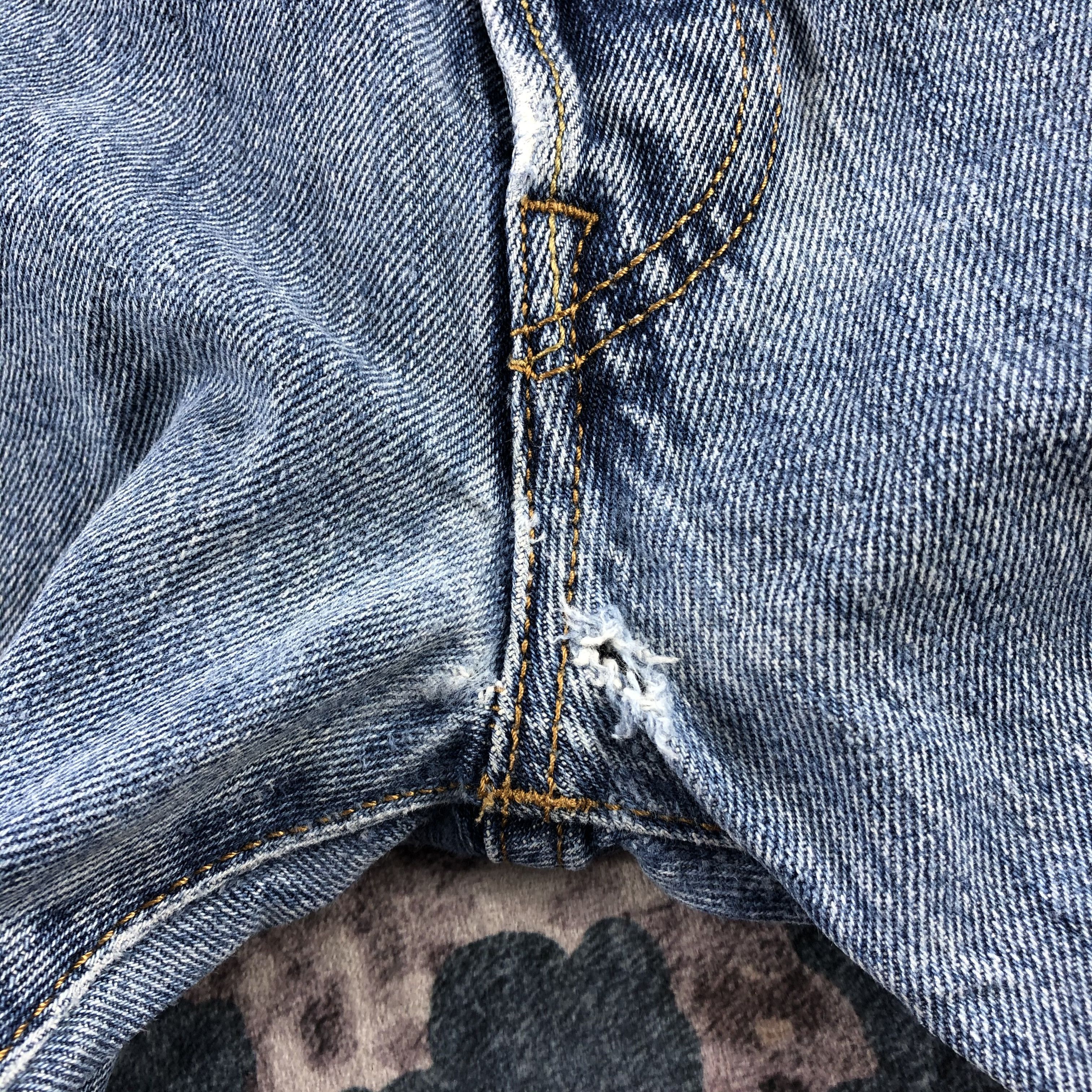 Levi's Vintage Blue Wash Levis 501 Jeans-JM3043 Size US 30 / EU 46 - 9 Thumbnail
